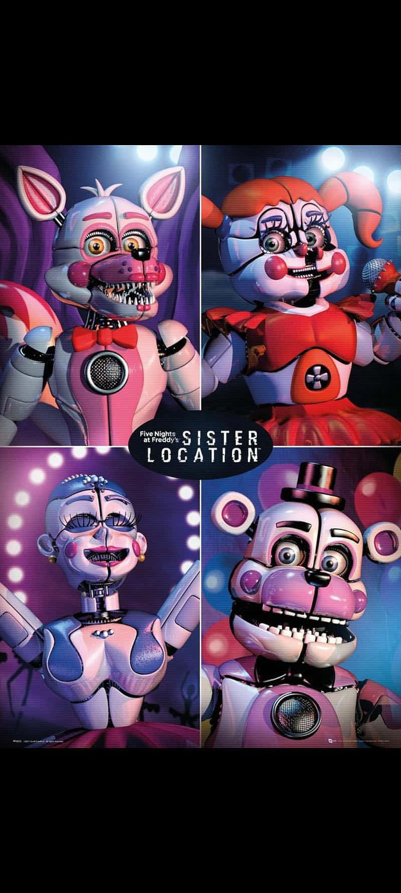 Five Nights at Freddy's: Sister Location Mutlu Duvar Kağıdı