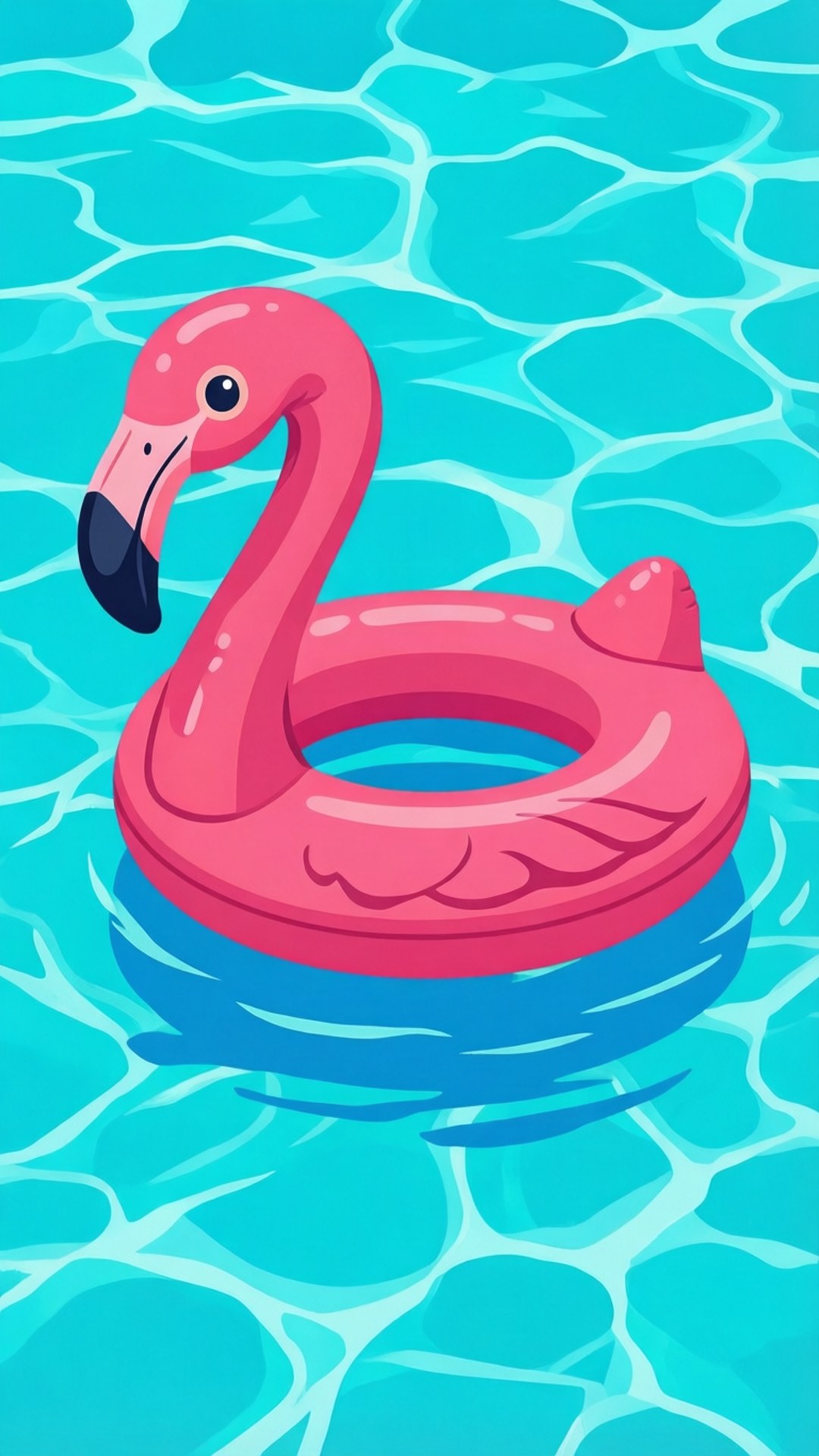 Flamingo Şamandırası Duvar Kağıdı