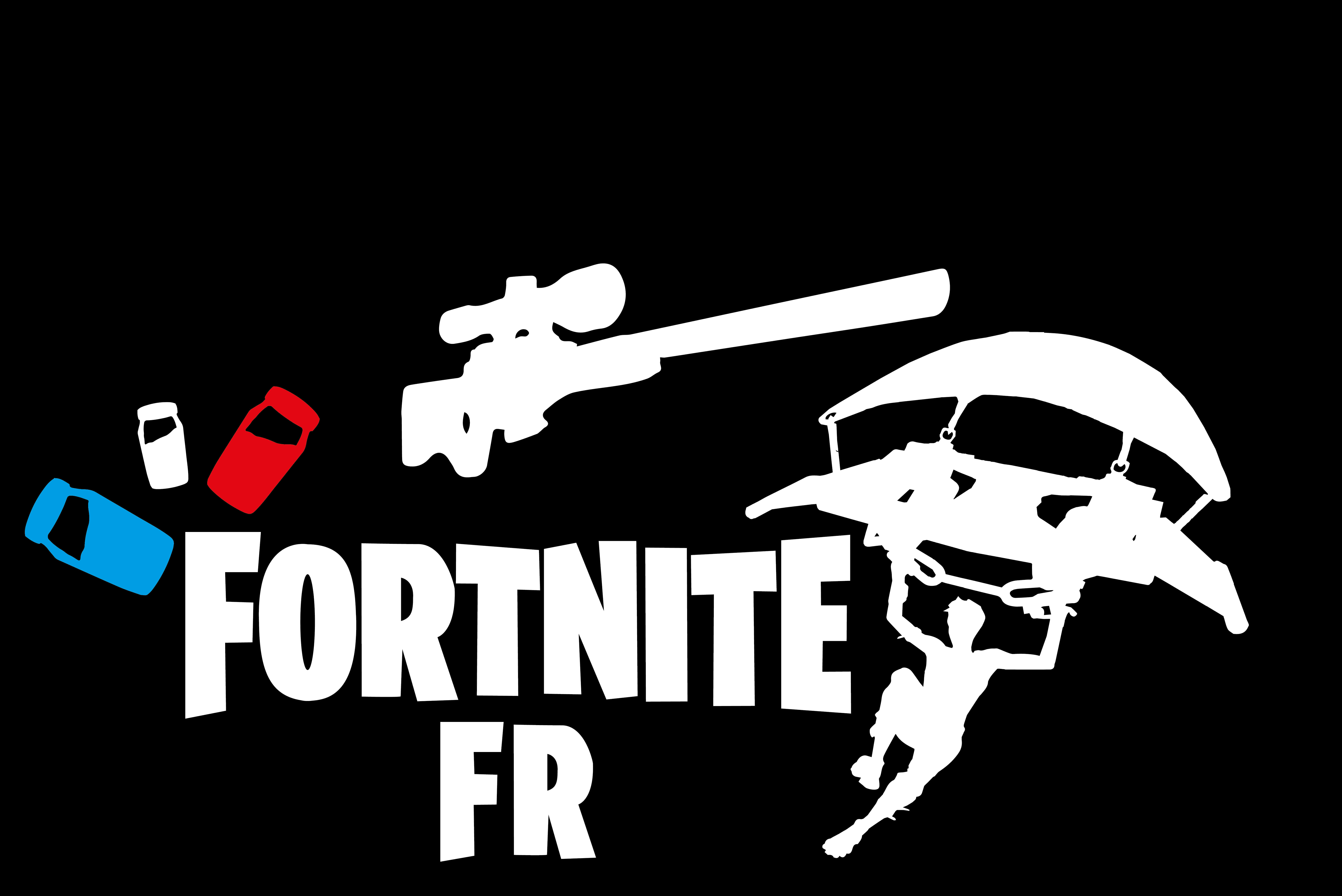 Fortnite F R Logosu ve Öğeleri Duvar Kağıdı