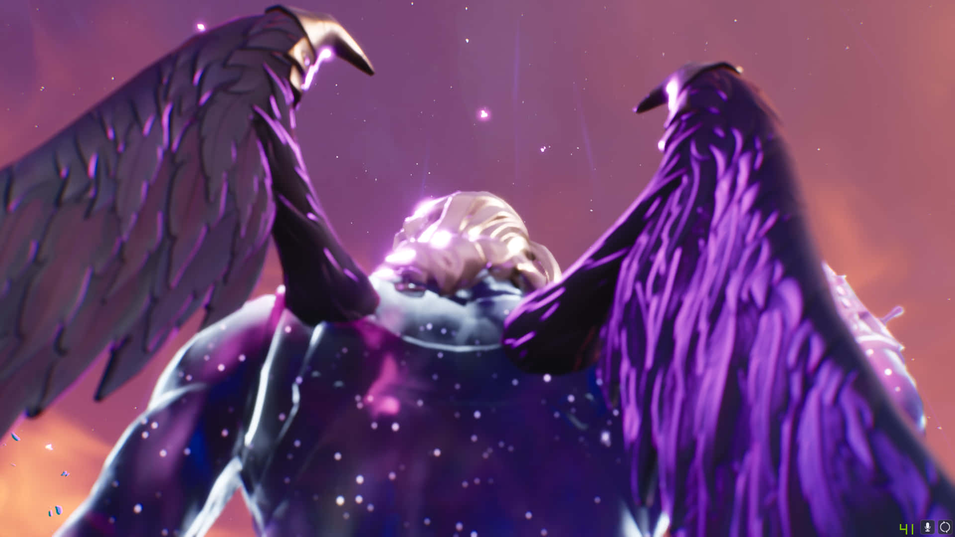 Fortnite Galaksi Kanatlı Duvar Kağıdı