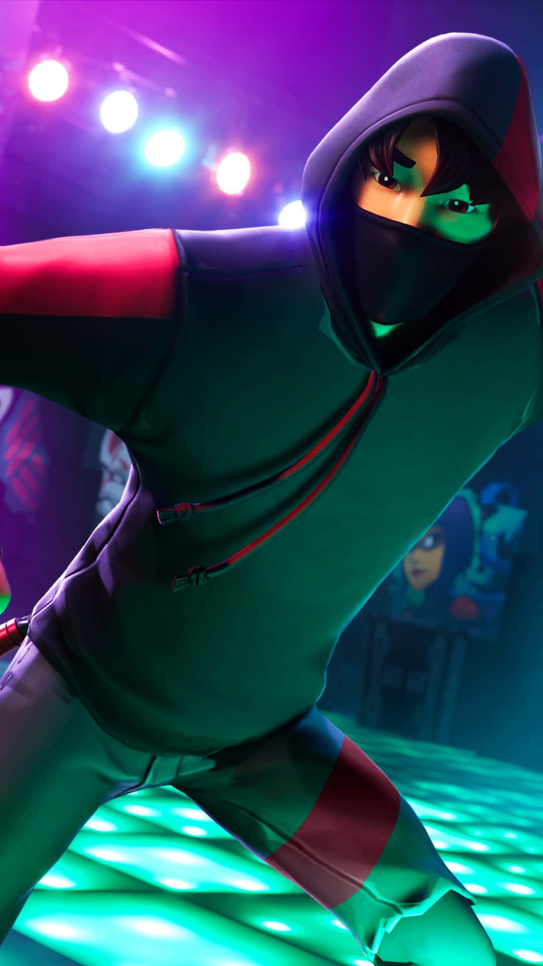 Fortnite Galaxy Ağız Kapalı Duvar Kağıdı