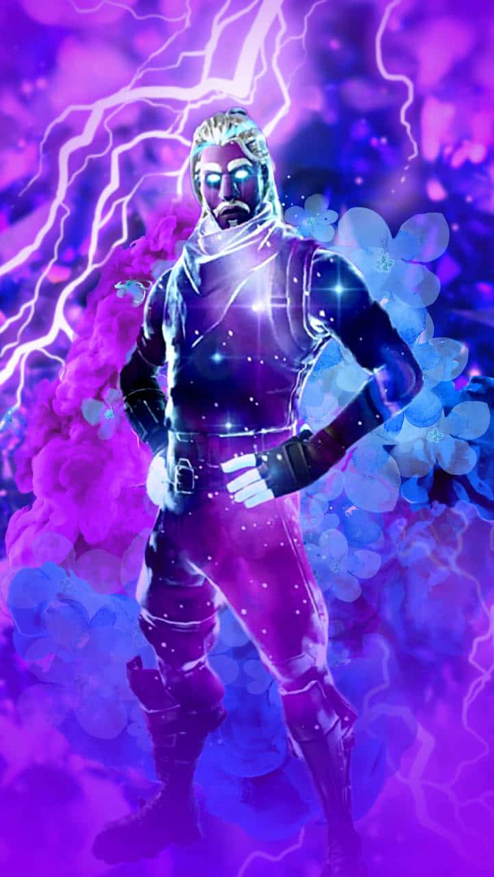 Fortnite Galaxy Eller Belde Duvar Kağıdı