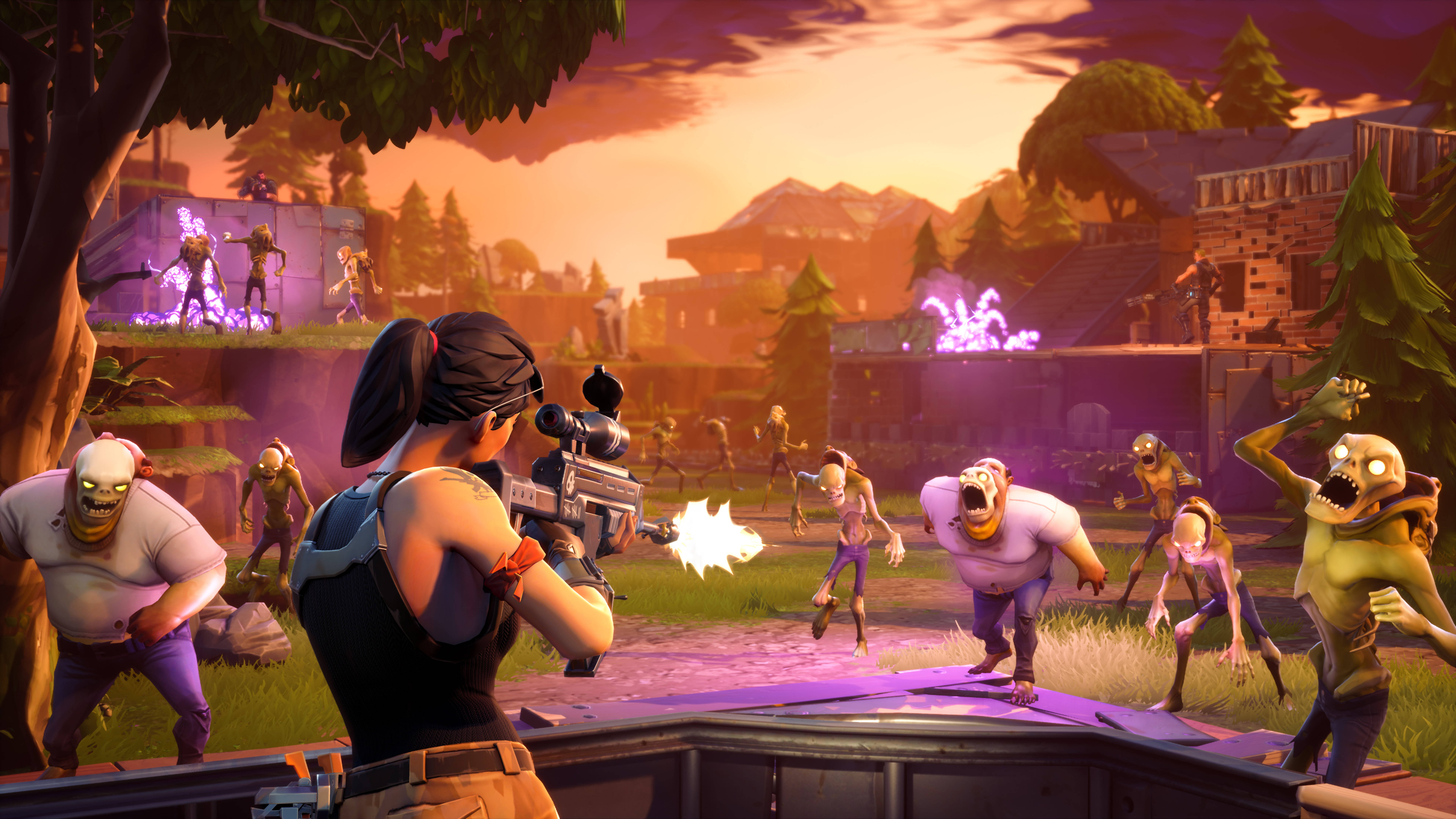 Fortnite Horde 8K Oyun Duvar Kağıdı
