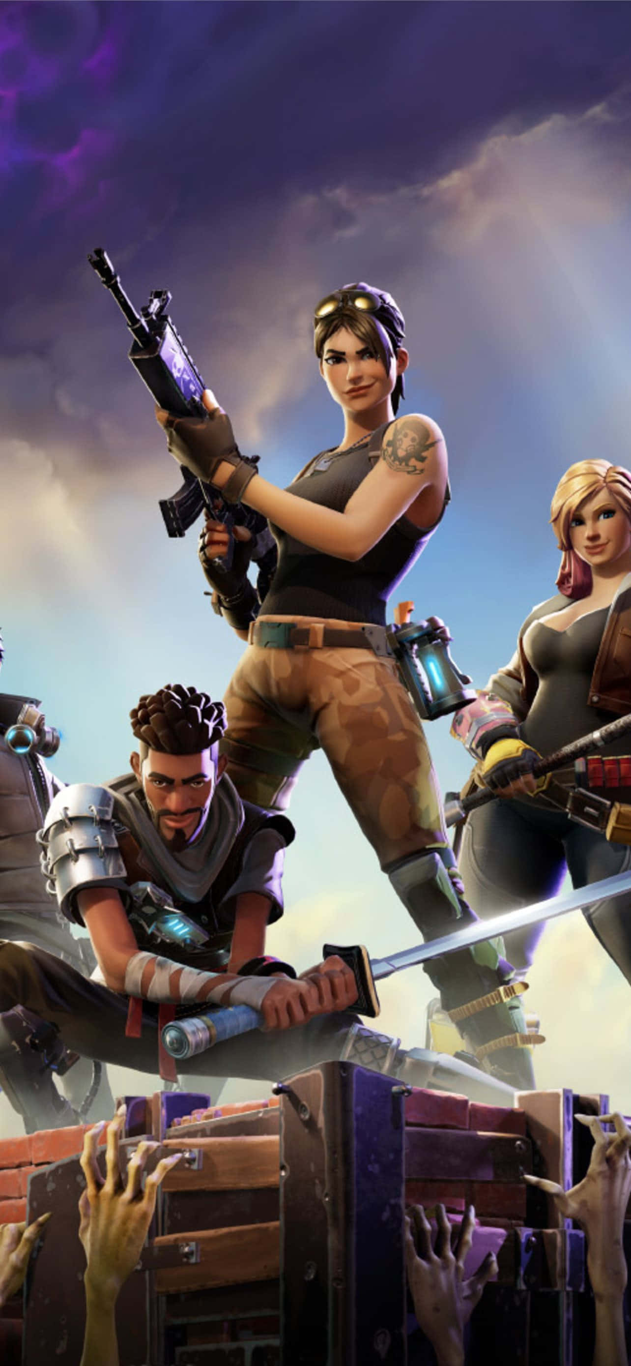 Fortnite Kuno Diğerleriyle Duvar Kağıdı
