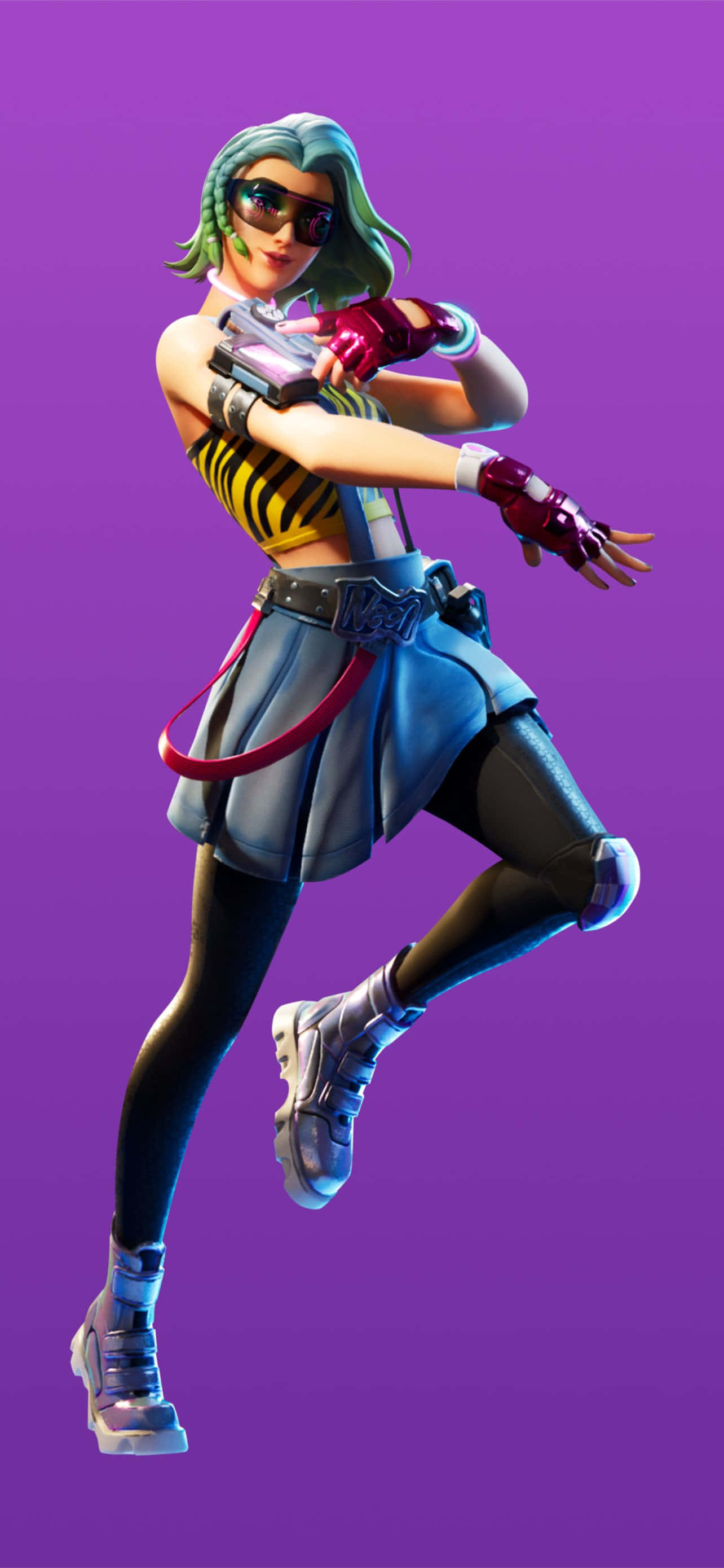 Fortnite oyuncuları Sezon 4 Bölüm 2'de aksiyon için savaşıyor Duvar Kağıdı