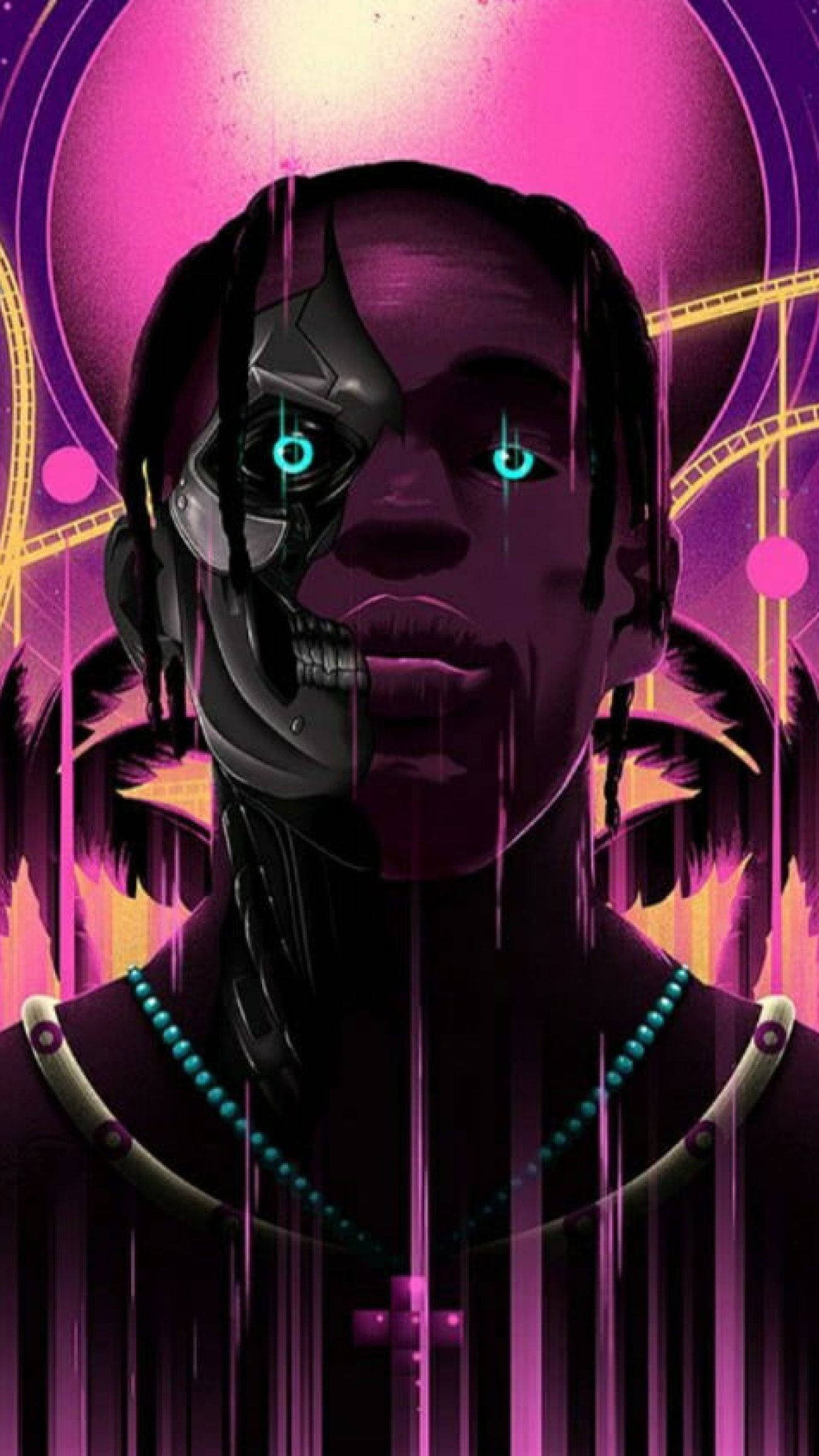 Fortnite PFP Travis Scott Astronomical Bundle Kostümü Duvar Kağıdı