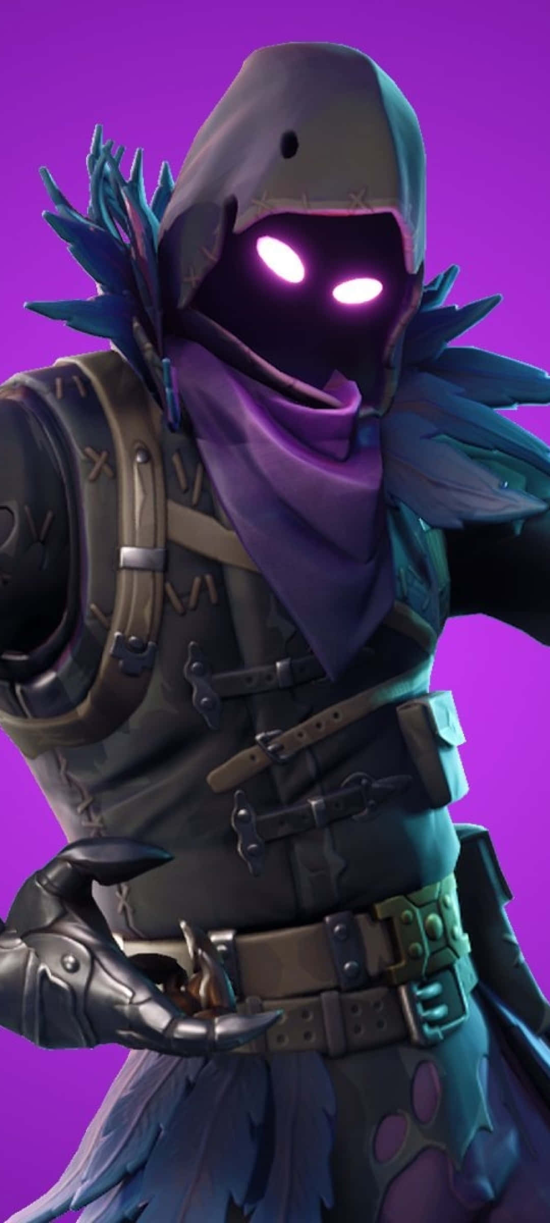 Fortnite'tan Raven kostümü - iyiyle kötü arasındaki nihai savaş Duvar Kağıdı