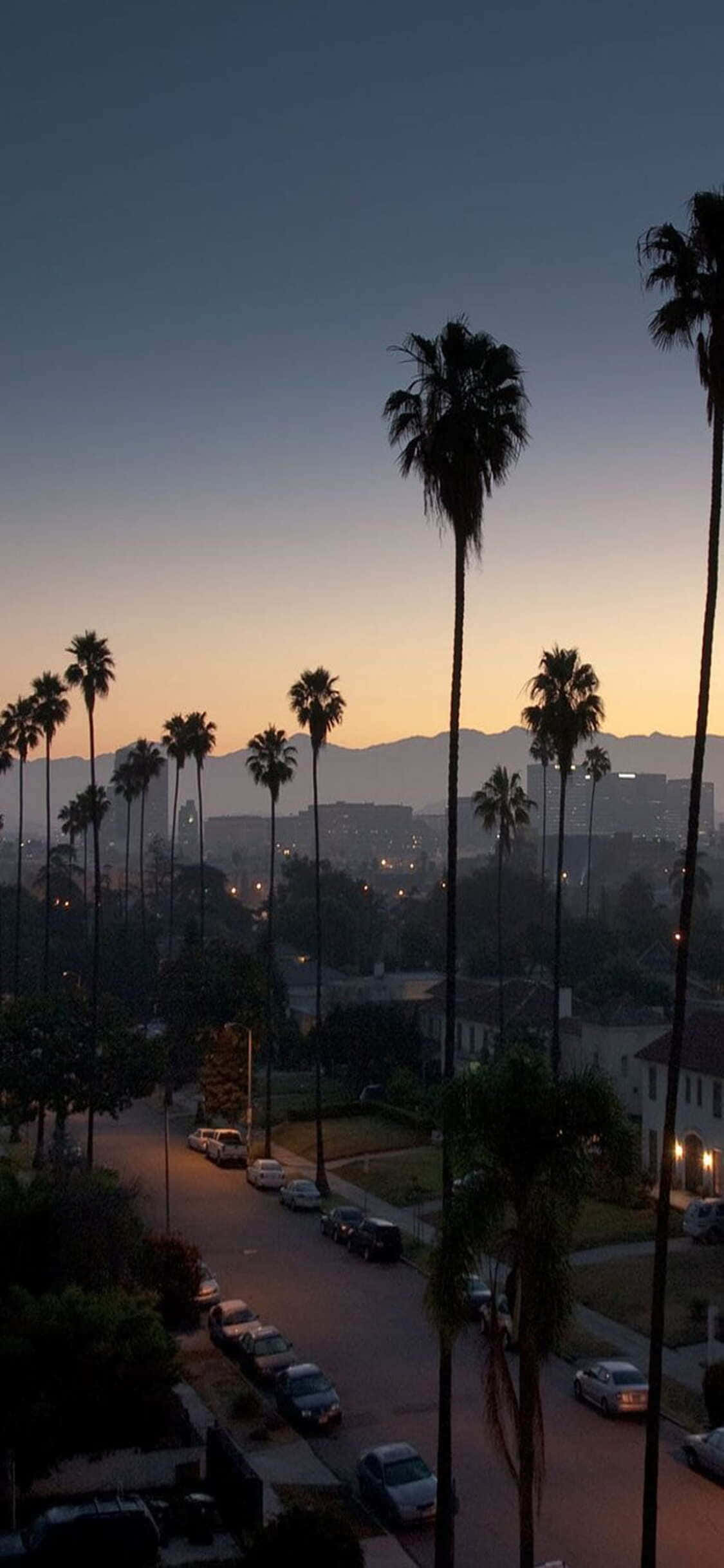 Fotoğraf: iPhone X'inizle Fotoğraf Çekerken Kaliforniya Gün Batımının Keyfini Çıkarın Duvar Kağıdı