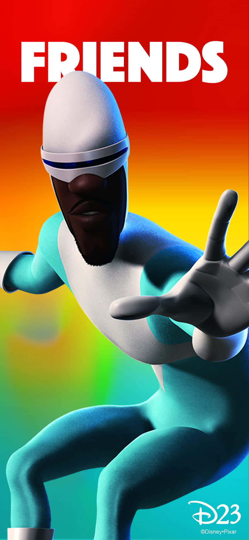 Frozone Sevimli Uyumlu En İyi Arkadaş Ana Ekran Fikri Duvar Kağıdı