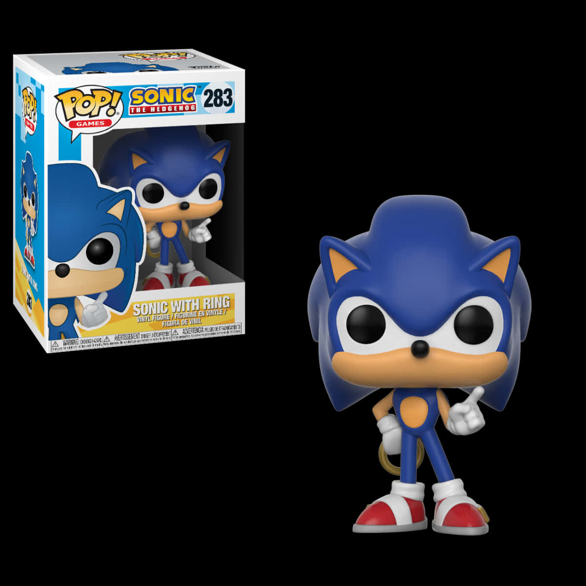 Funko Pop Sonic Yüzük Figürü Duvar Kağıdı