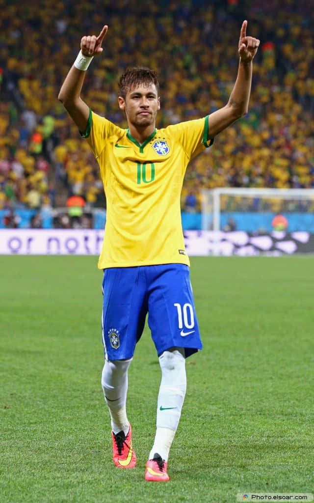 Futbol Yıldızı Neymar Jr. Duvar Kağıdı