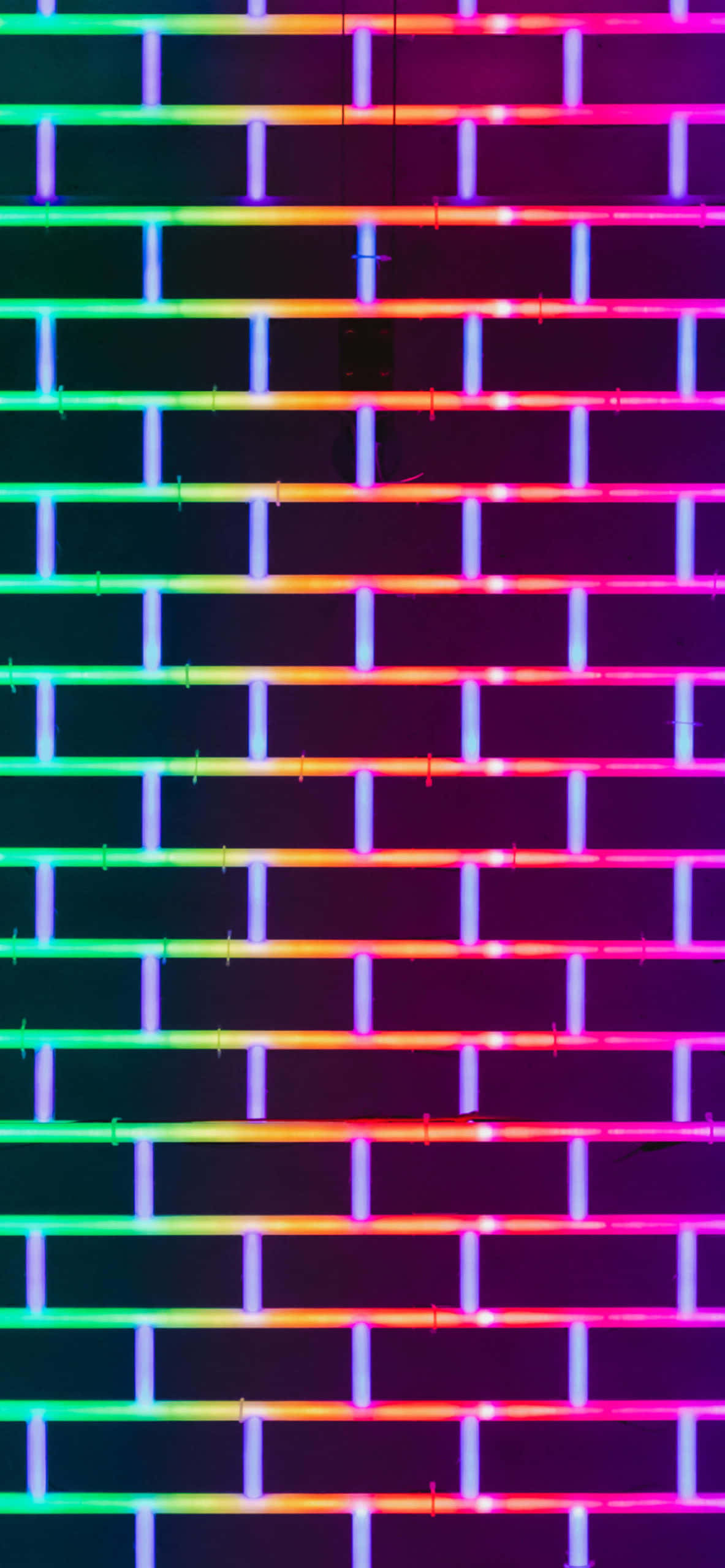 Fütüristik Neon Rüya Manzarası Duvar Kağıdı