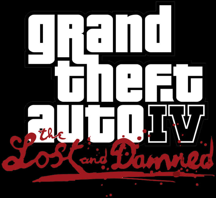 G T A IV The Lost and Damned Logosu Duvar Kağıdı