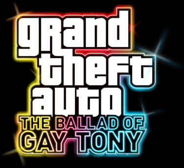 G T A The Ballad of Gay Tony Logosu Duvar Kağıdı