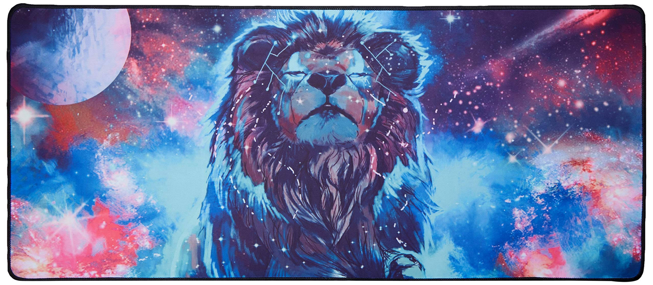 Galaxy Aslanı Dijital Sanat Duvar Kağıdı