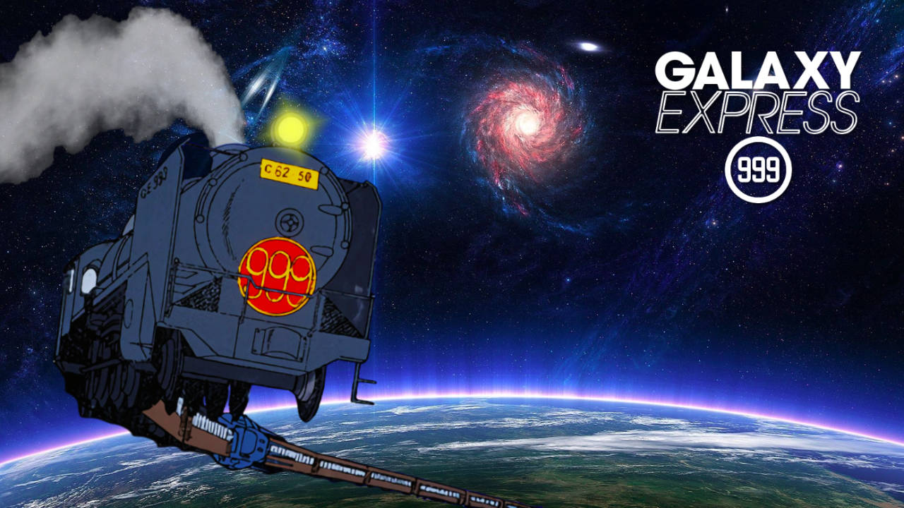 Galaxy Express 999 Dünya'dan Geçiyor Duvar Kağıdı