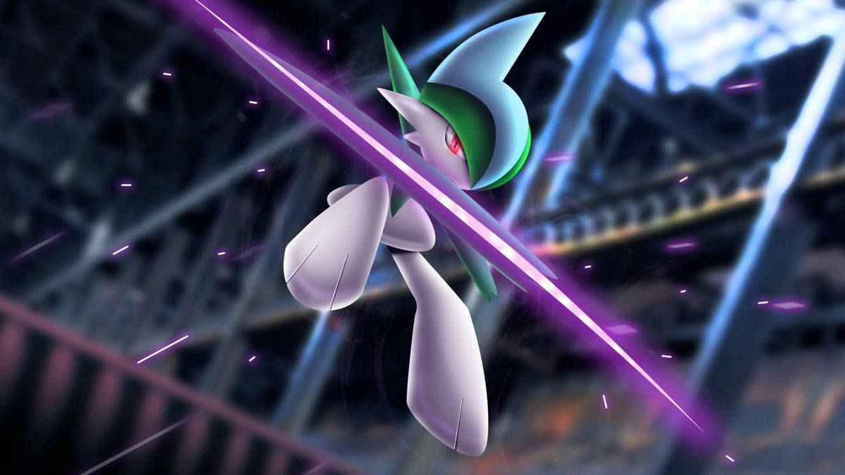 Gallade Parlak Dilim Duvar Kağıdı