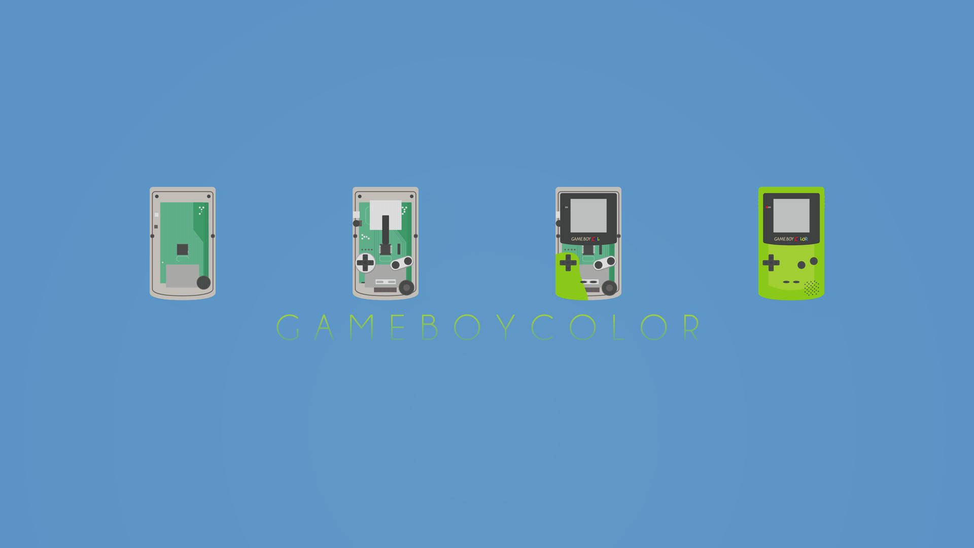 Game Boy Color Adım Adım Yapım Aşamaları Duvar Kağıdı