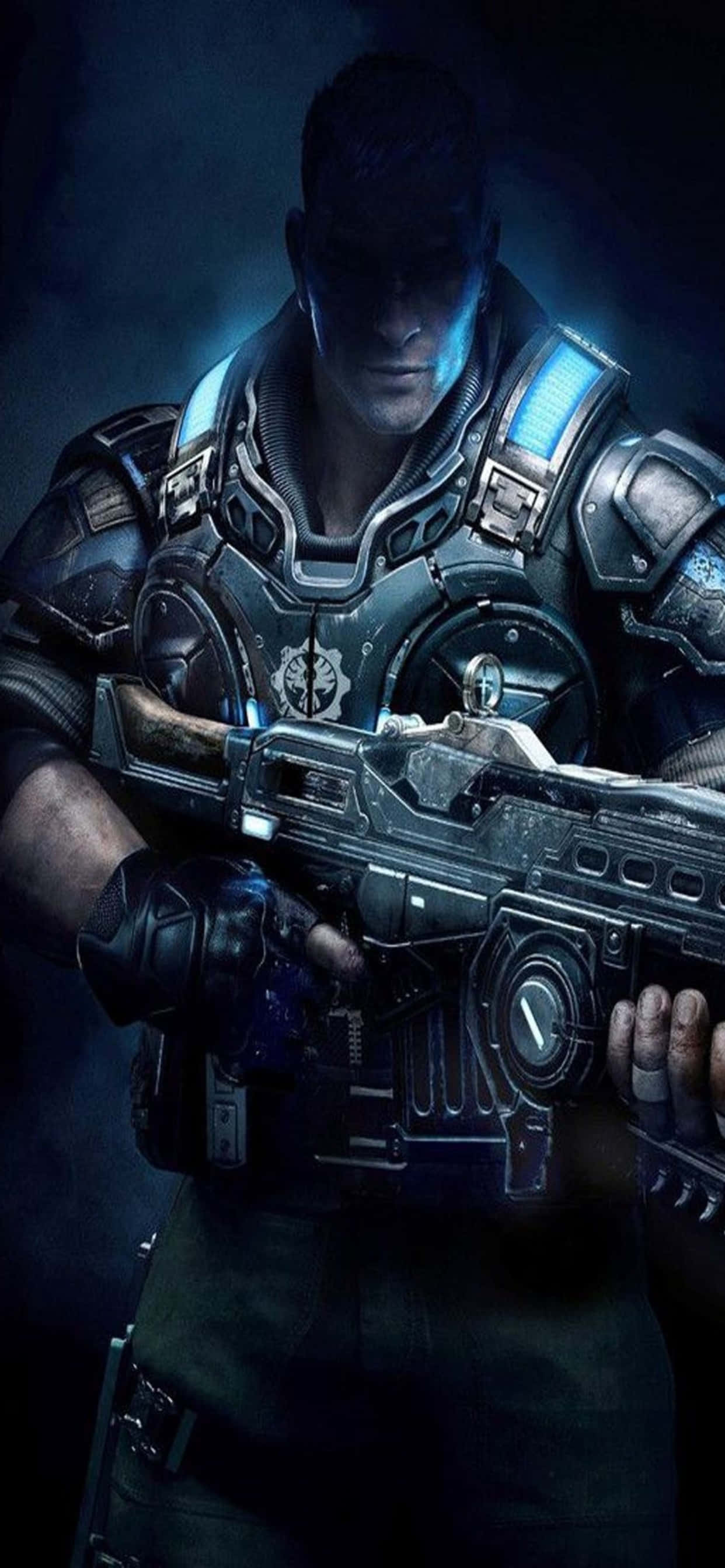 Başlık: Gears of War 5 ile Savaşı Serbest Bırakın - iPhone XS Max Duvar Kağıdı