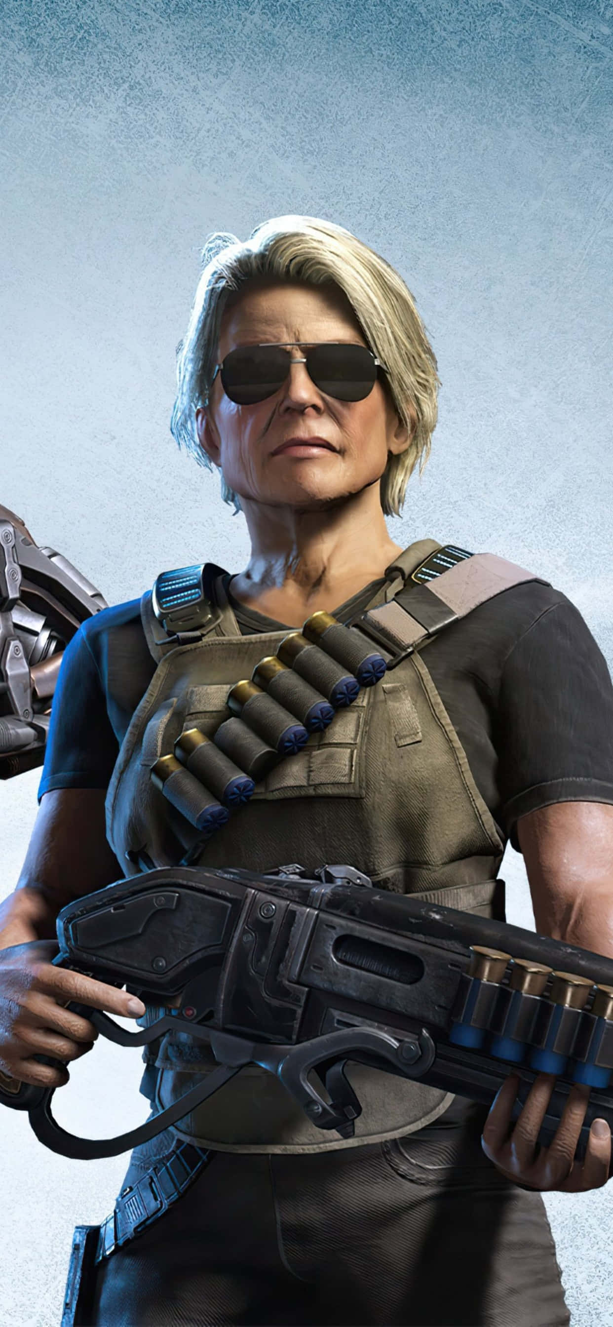 Gears of War 5'ten etkileyici bir görselle iPhone XS Max duvar kağıdı