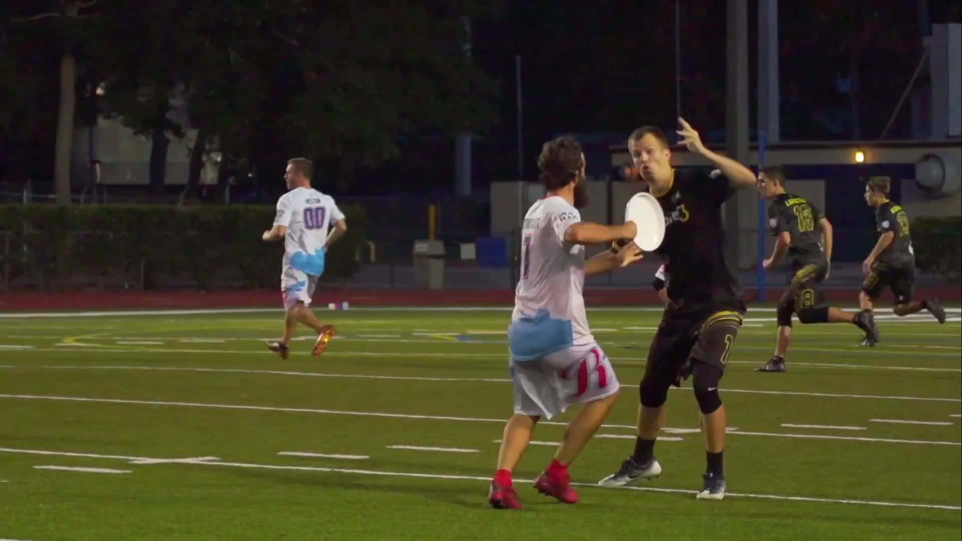 Gece Maçı 1920x1080 Ultimate Frisbee Arka Planı Duvar Kağıdı