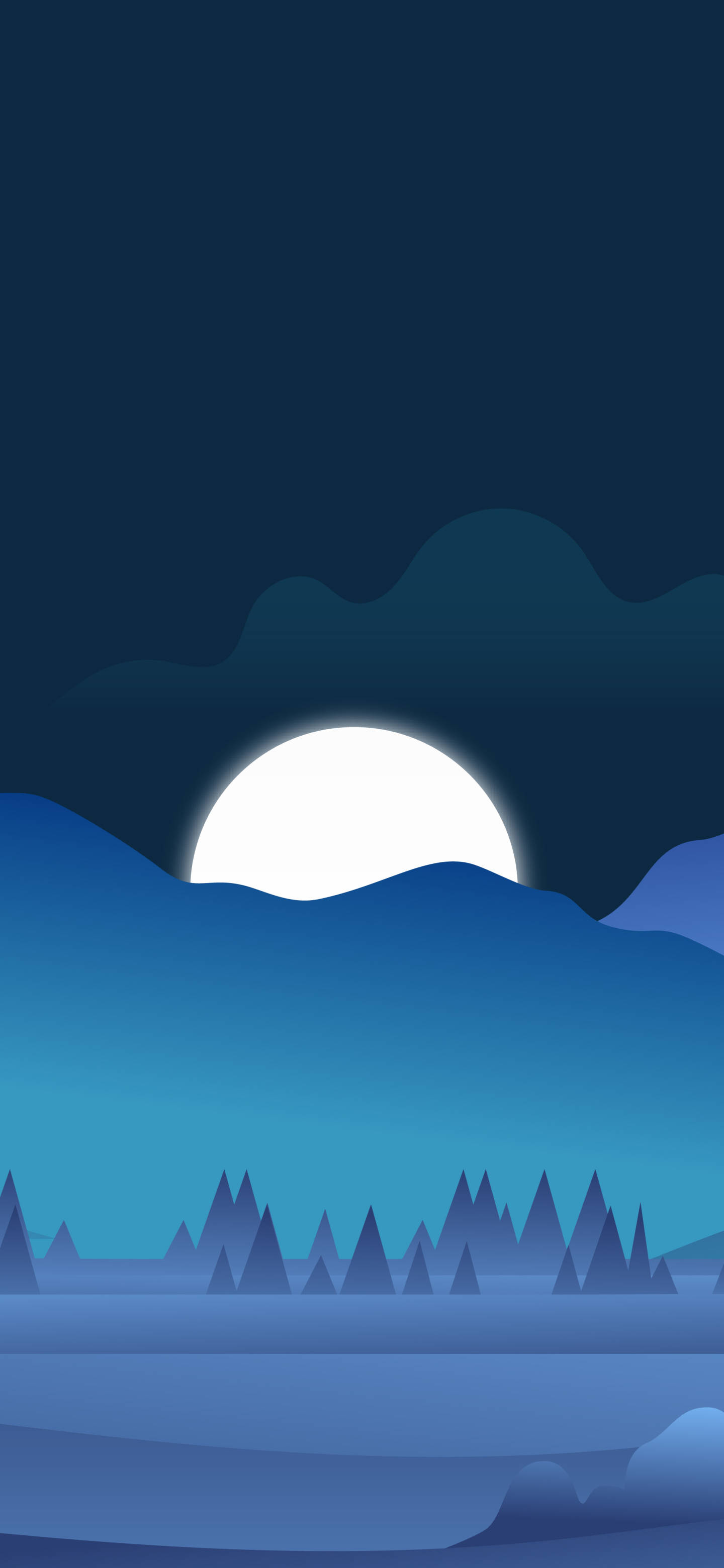Gece Yarısı Ayı Xiaomi Redmi Note 9 İçin Duvar Kağıdı