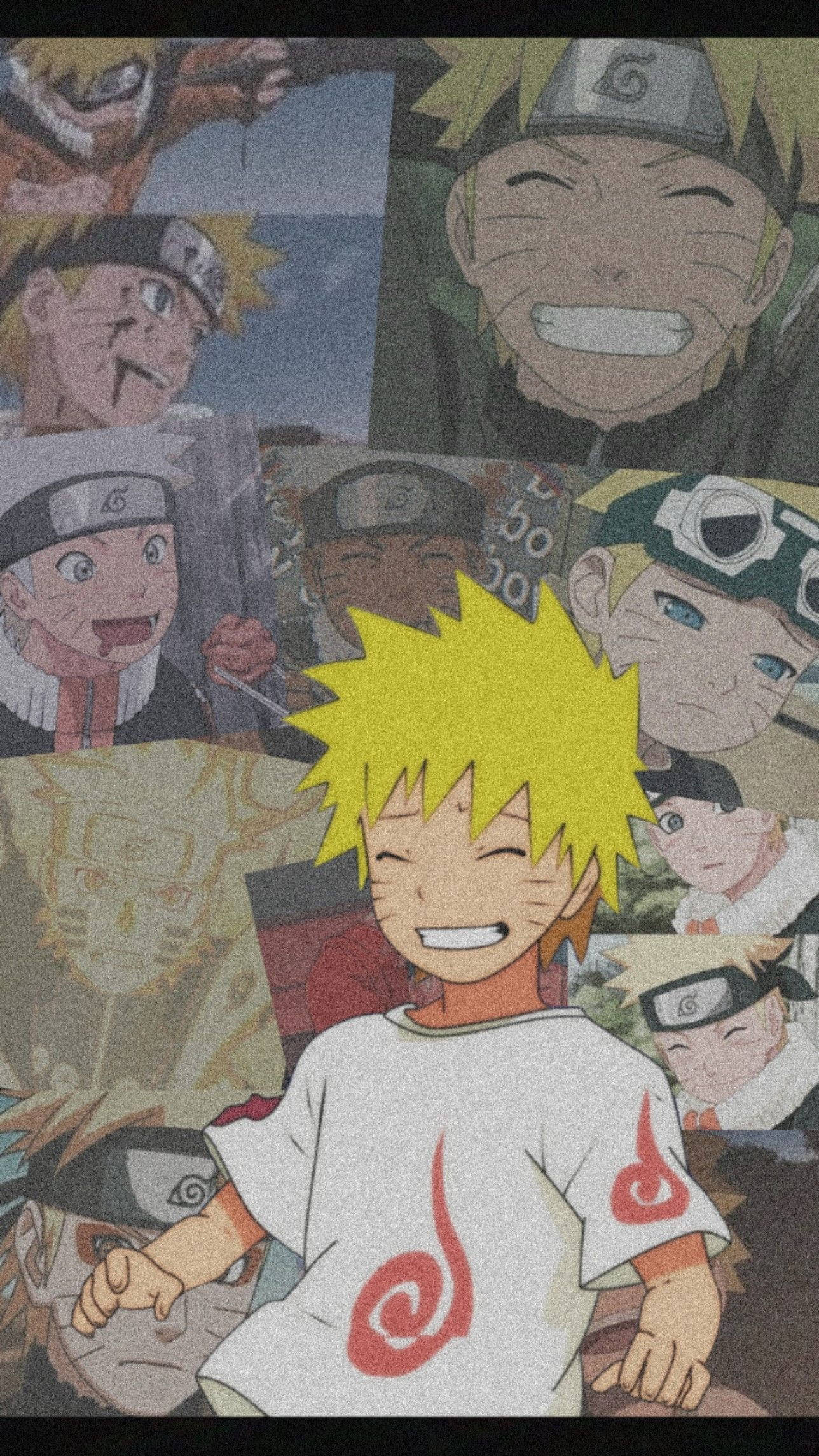 Genç Naruto Retro Anime Estetiği Duvar Kağıdı