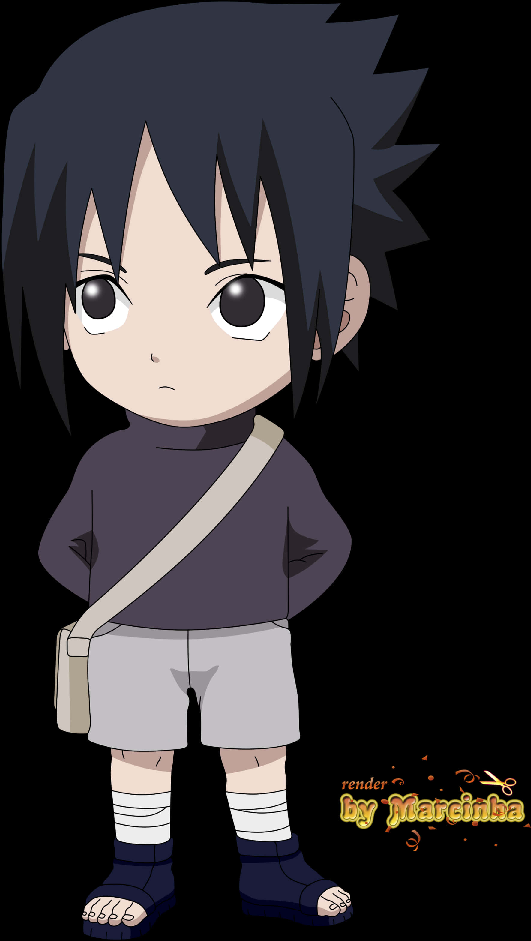 Genç Sasuke Uchiha Anime Karakteri Duvar Kağıdı