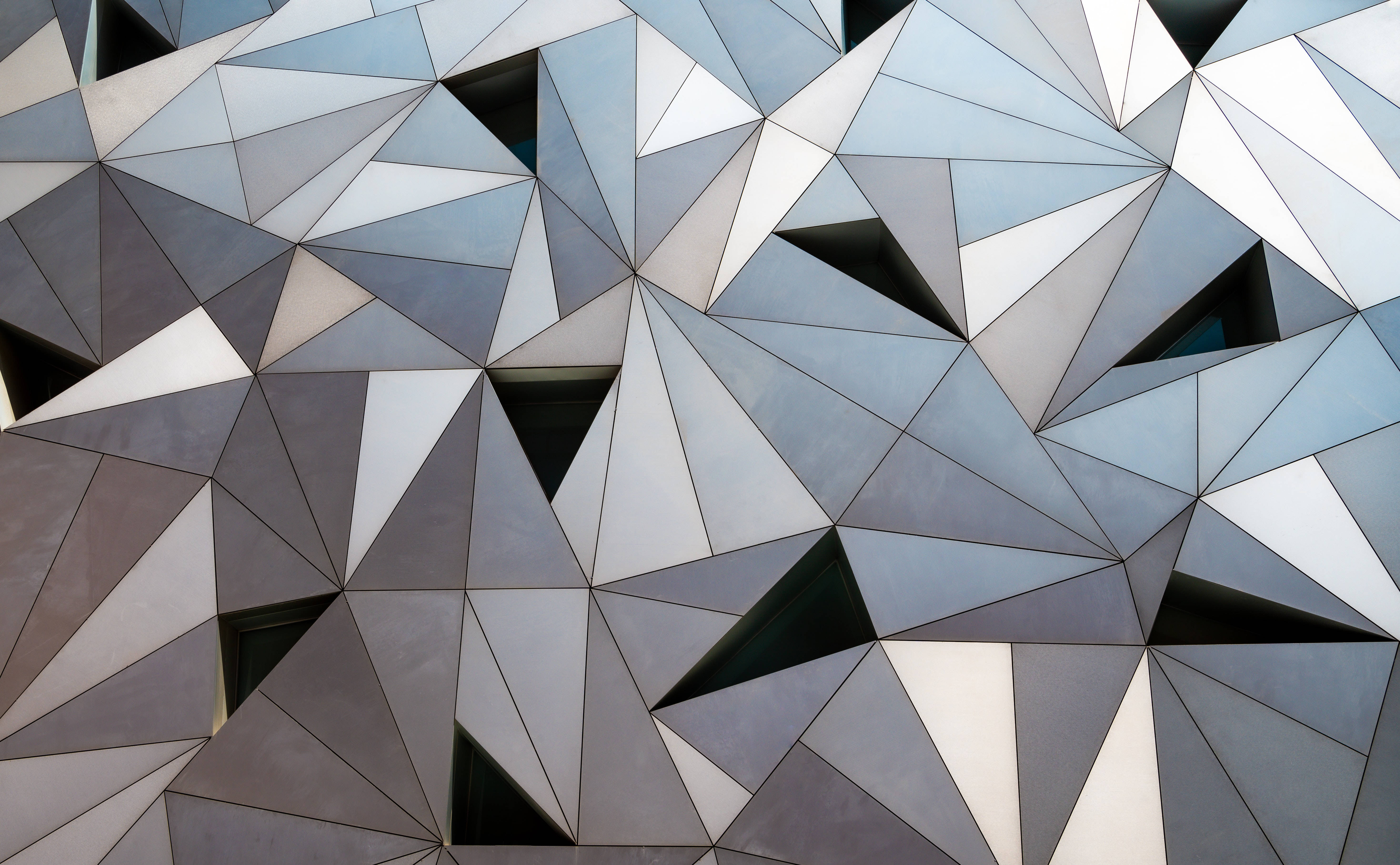 Geometrik Estetik Desen Duvar Kağıdı
