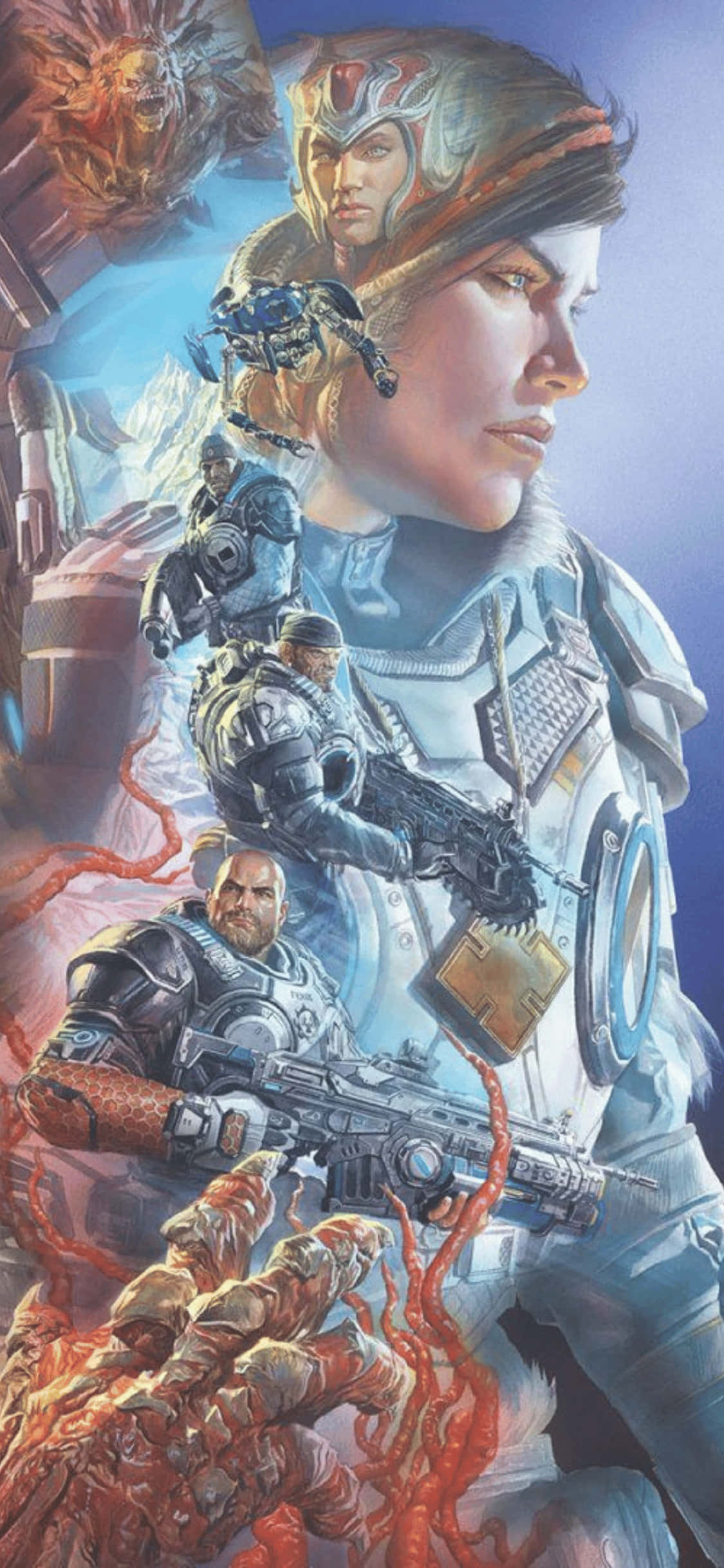 'ghost in the machine' oyununun kapağı Duvar Kağıdı