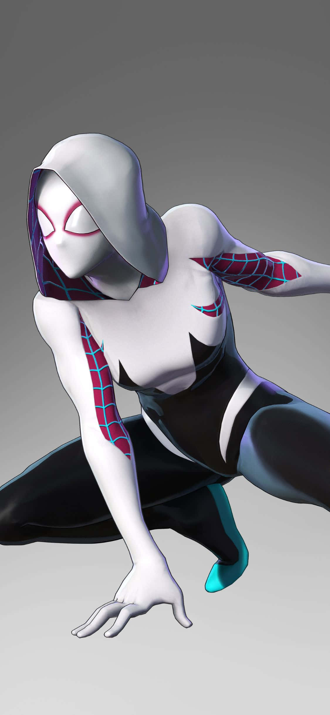 Ghost-Spider iPhone XS Marvel Duvar Kağıdı