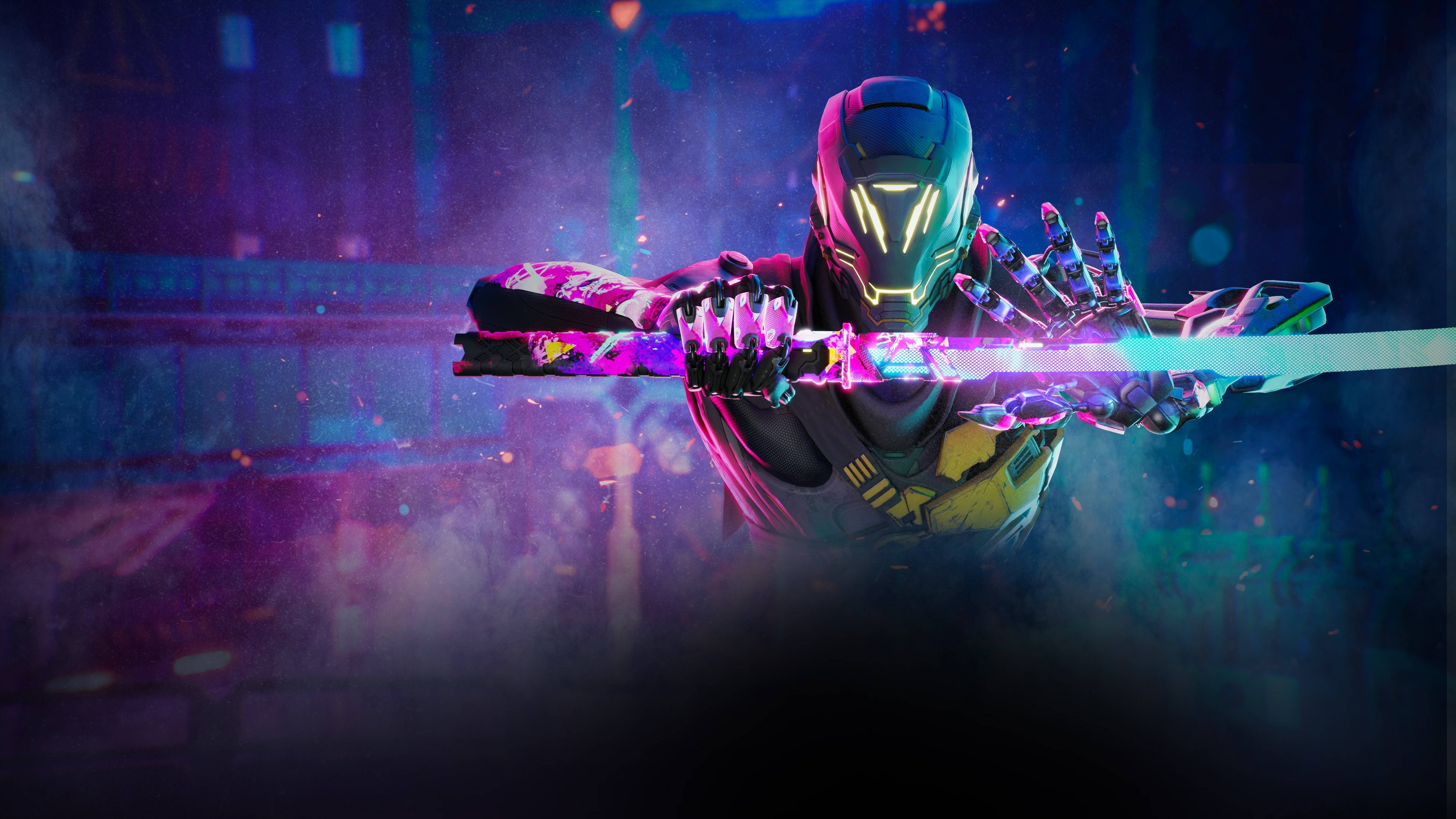 Ghostrunner 8K Oyun Duvar Kağıdı