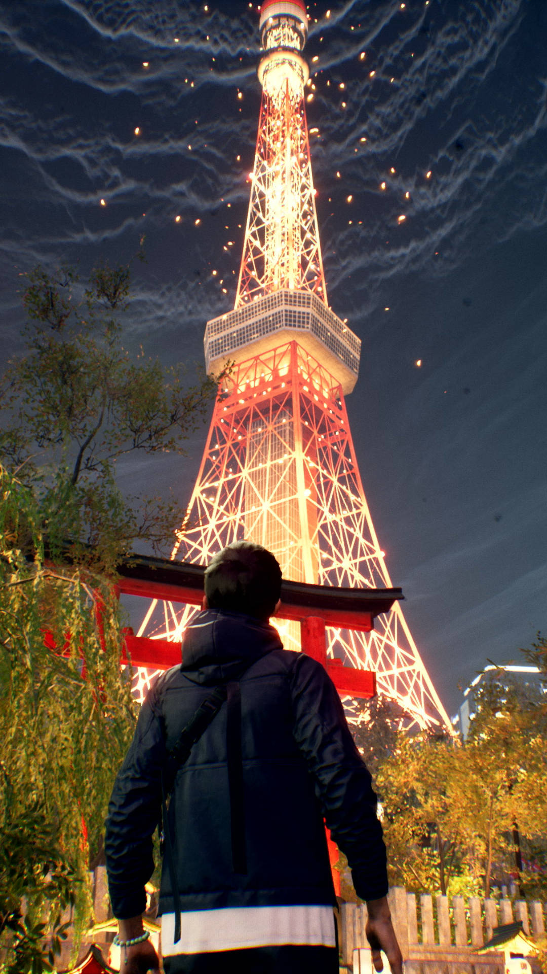 Ghostwire Tokyo Kulesi Duvar Kağıdı