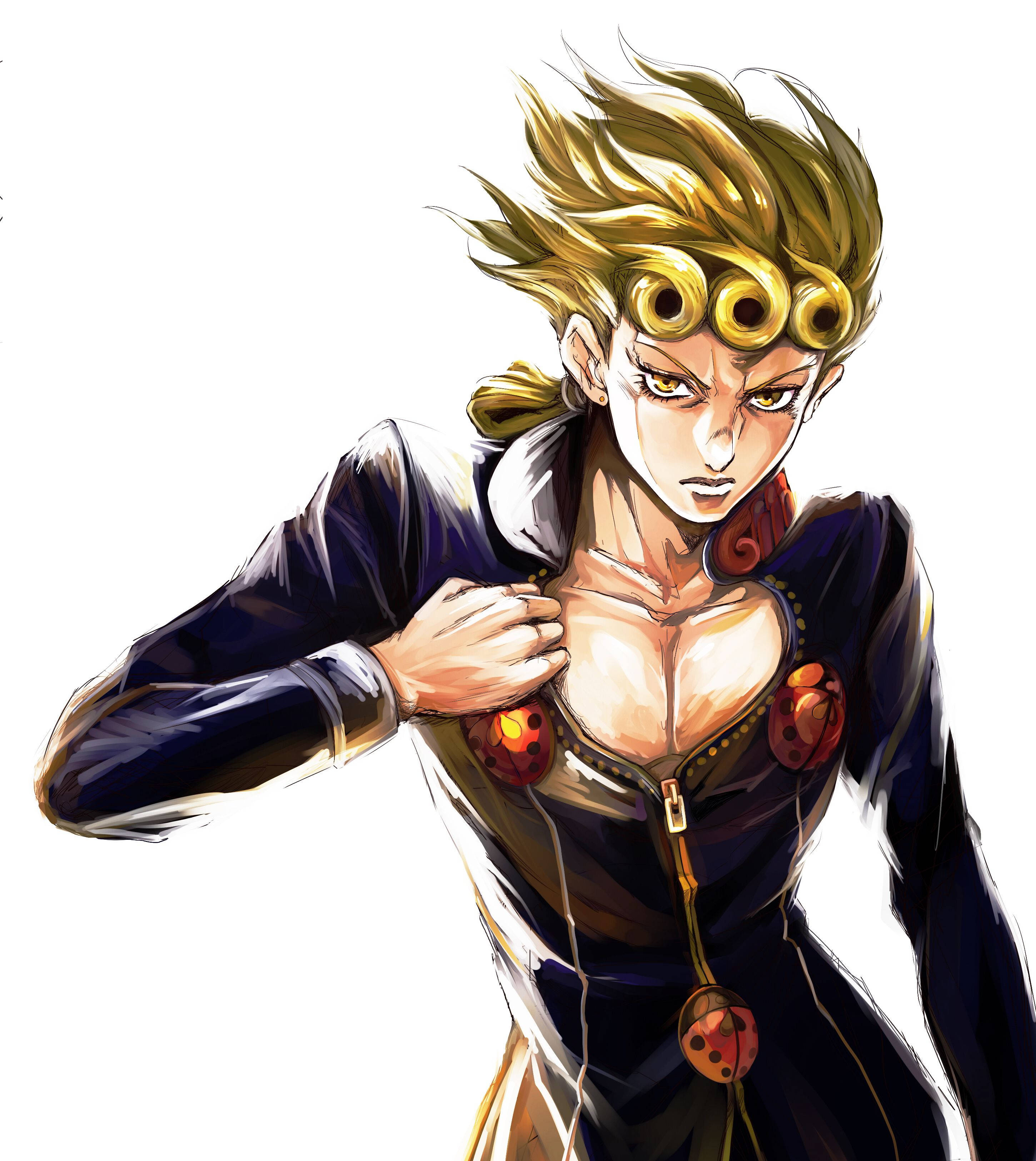 Giorno Giovanna, the protagonist of the popular manga and anime series JoJo's Bizarre Adventure. Duvar Kağıdı