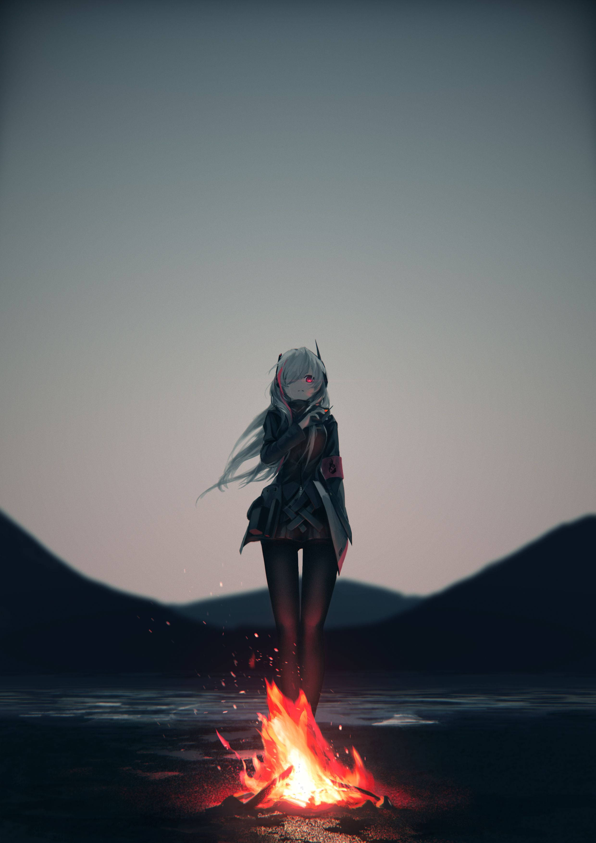 Girls Frontline Anime Posteri Duvar Kağıdı