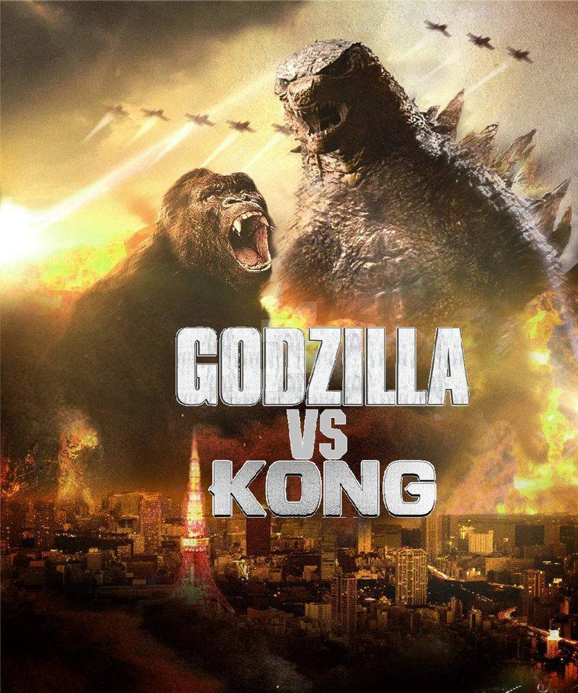 Godzilla ve Kong'da Destansı Bir Hesaplaşmaya Hazırlanın Duvar Kağıdı
