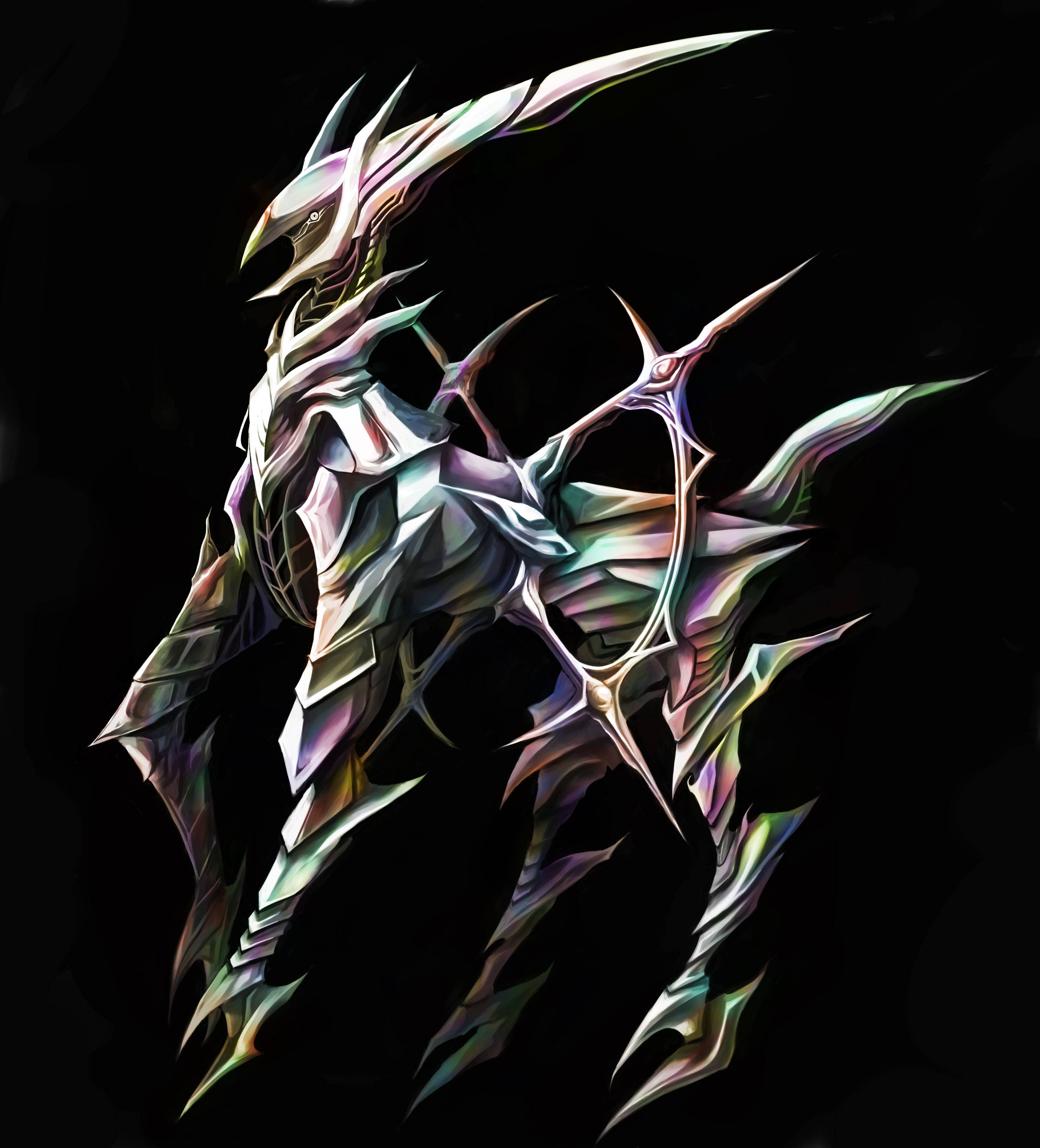 Gökkuşağı Çelik Arceus Duvar Kağıdı