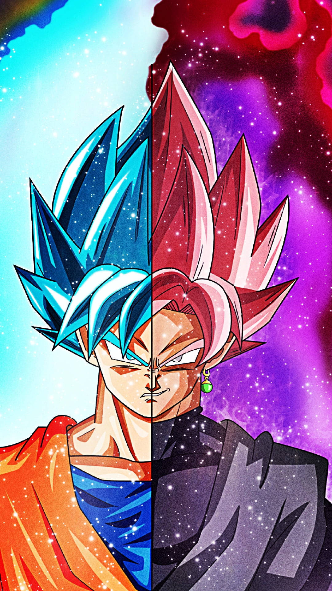 Goku Black Dönüşümü PFP — Dragon ball z GIF Duvar Kağıdı