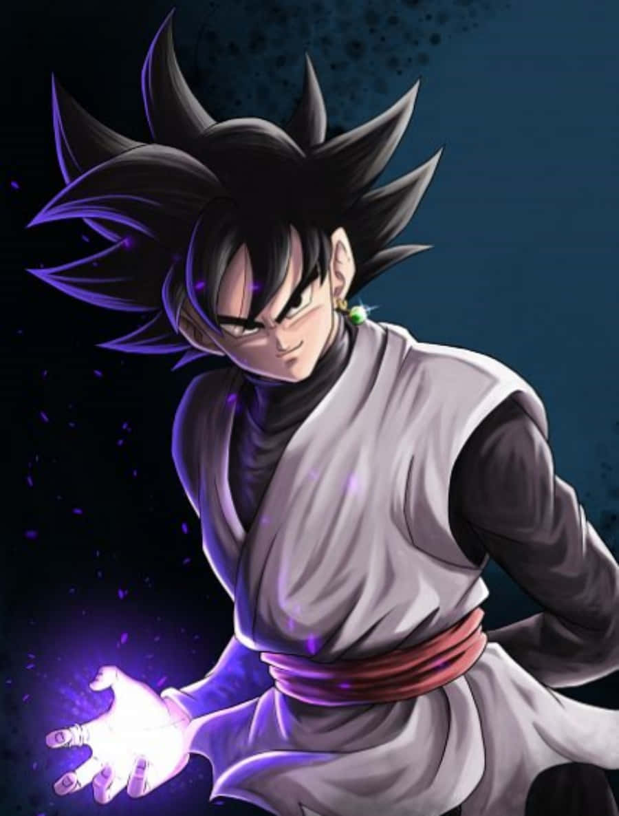 Goku Black gücünü serbest bırakıyor! Duvar Kağıdı