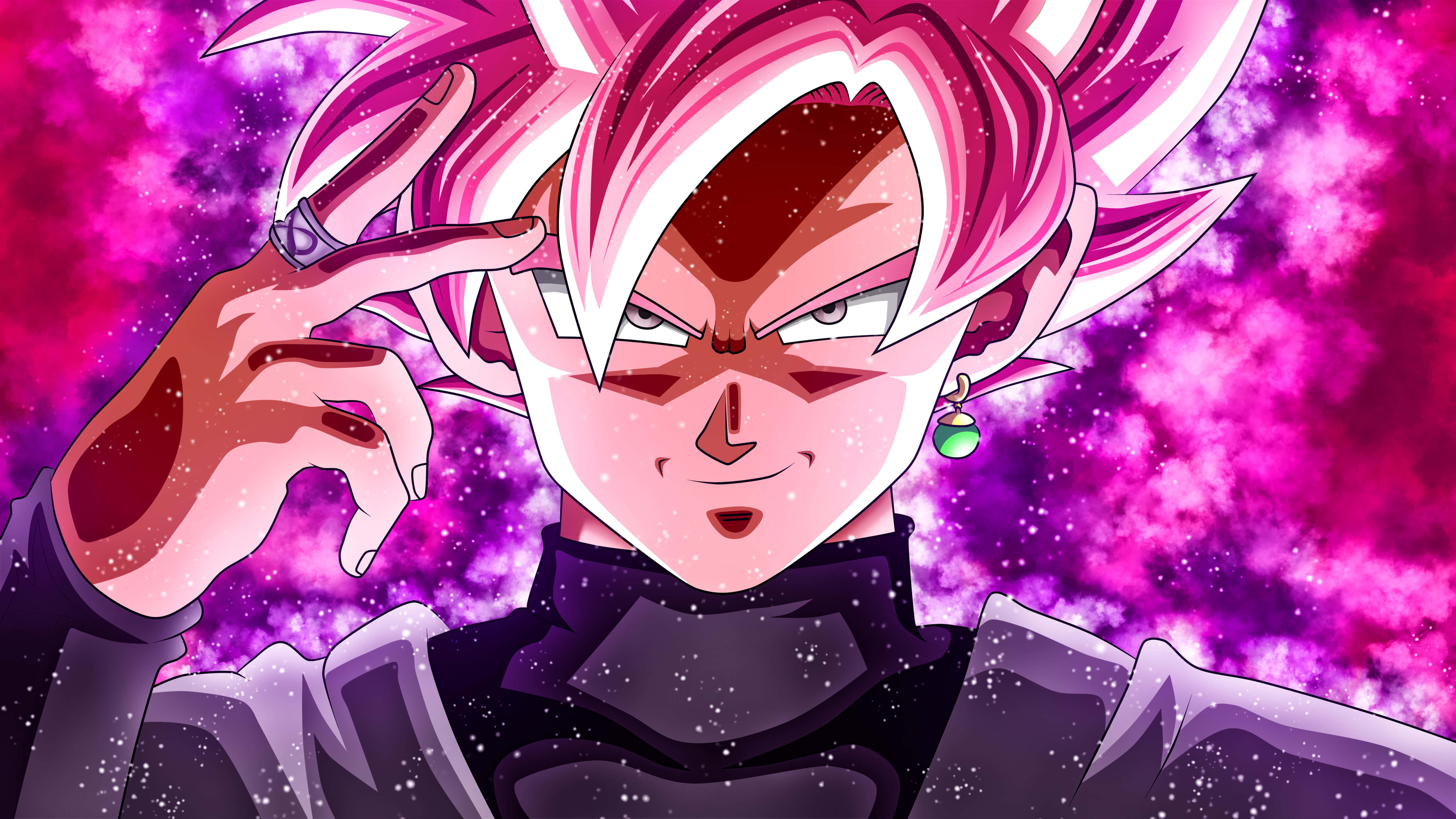 Goku Black'in Evreni Kurtarma Mücadelesi Duvar Kağıdı
