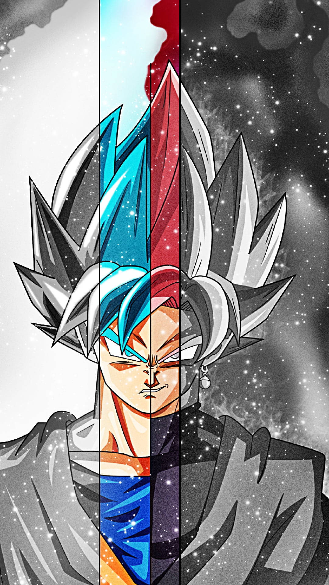 Goku Black PFP Geçişi Duvar Kağıdı