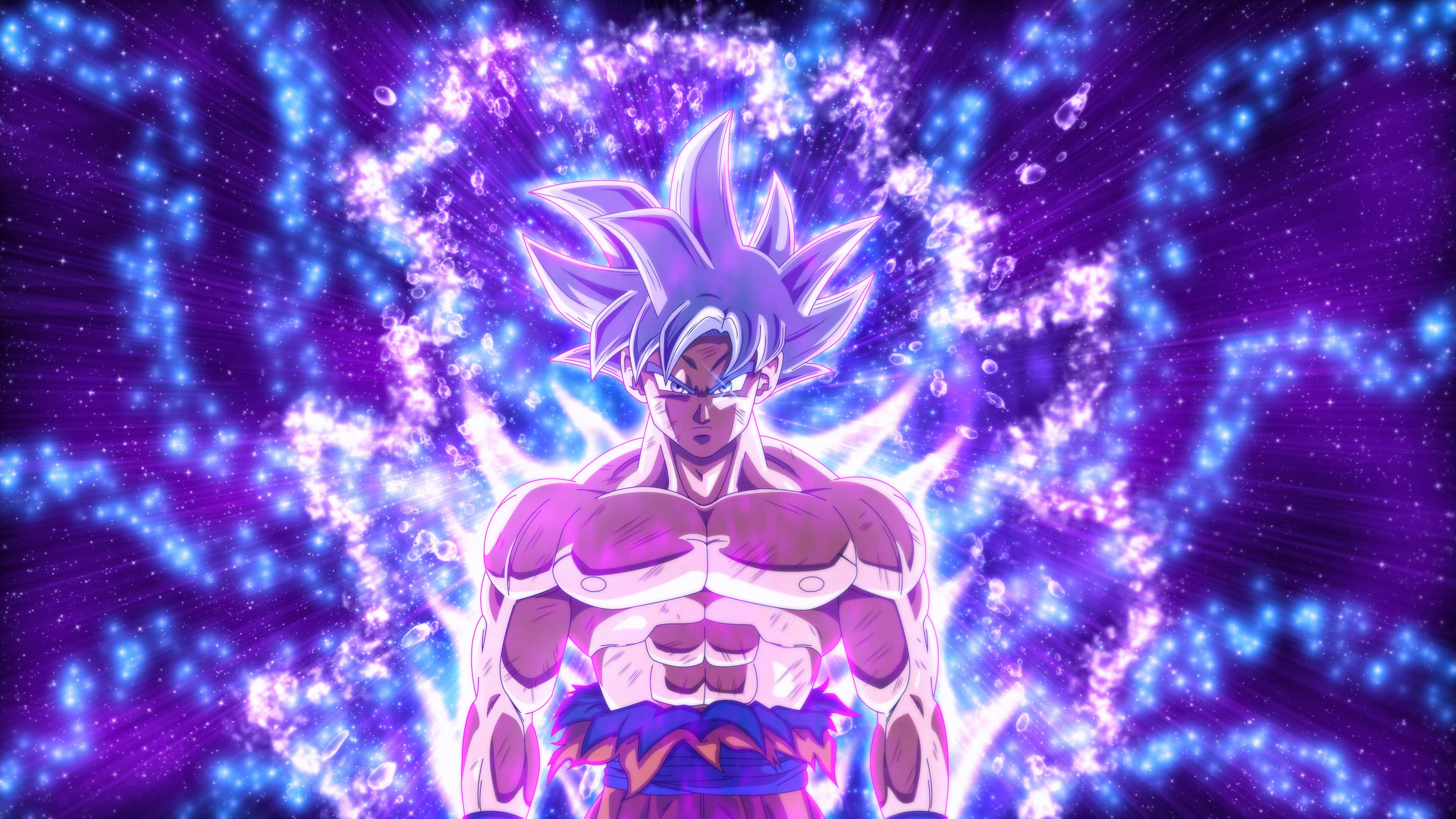 Goku, Efsanevi Ultra Instinct Tekniğini Uyandırıyor Duvar Kağıdı