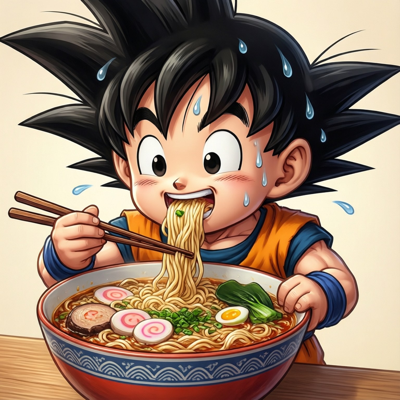 Goku'nun Ziyafeti Duvar Kağıdı
