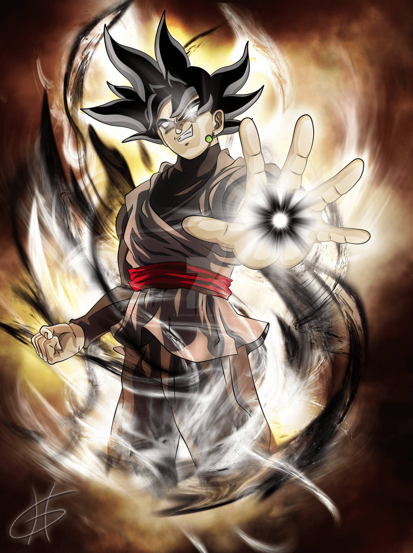 Goku Süper Saiyan Gücünü Serbest Bırakıyor Duvar Kağıdı
