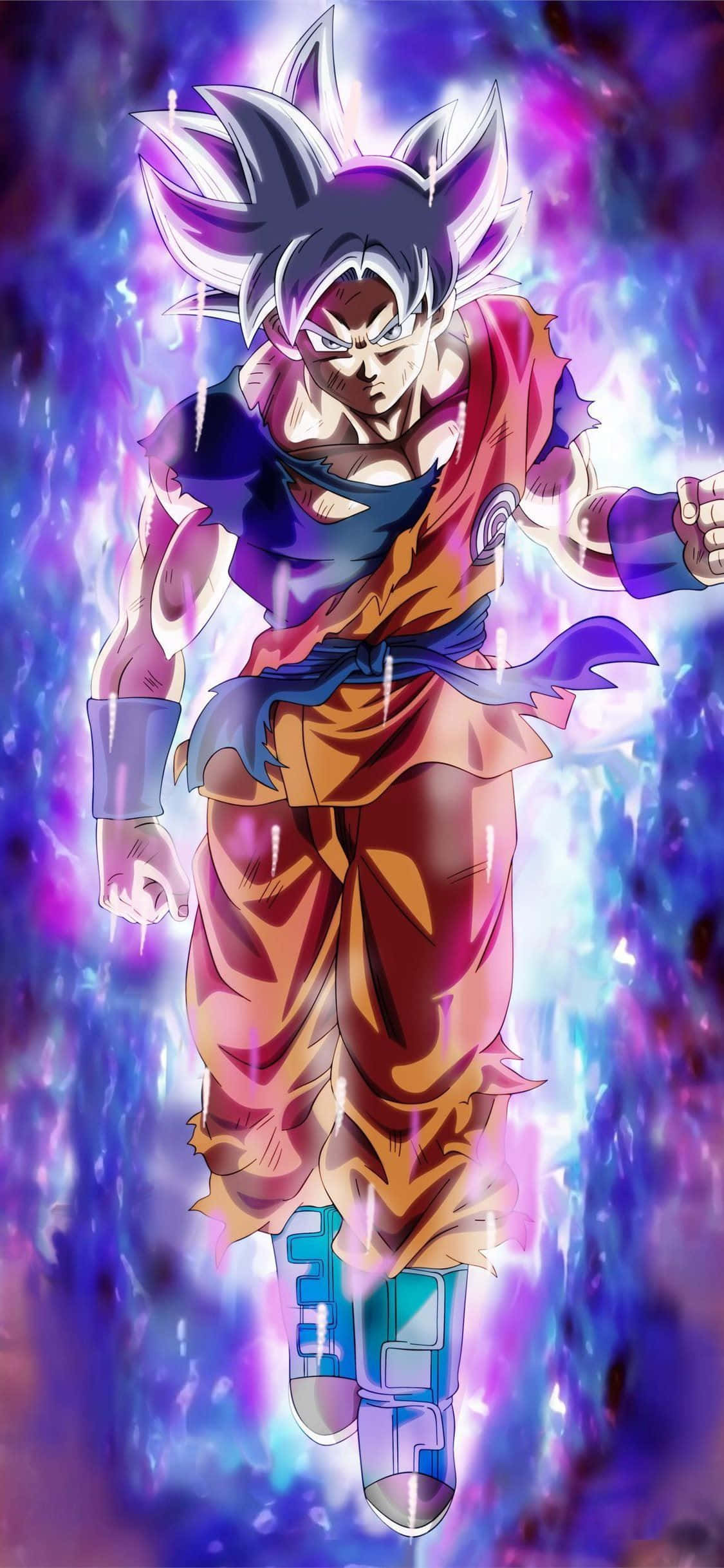 Goku Ultra Instinct İşareti Dragon Ball Super iPhone Duvar Kağıdı