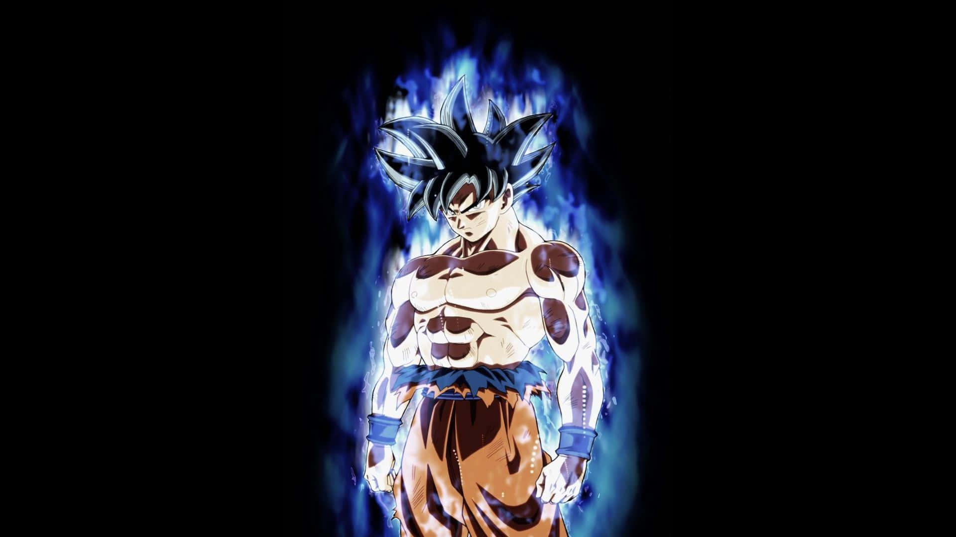 Goku, Ultra Instinct gücünü kullanıyor Duvar Kağıdı