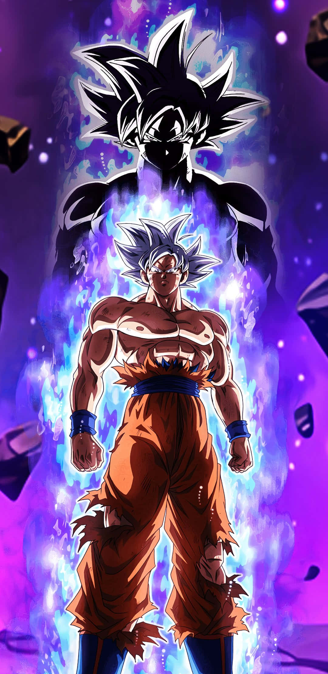 Goku, Ultra Instinct'in gücünü kullanarak inanılmaz bir dönüşüm geçiriyor Duvar Kağıdı