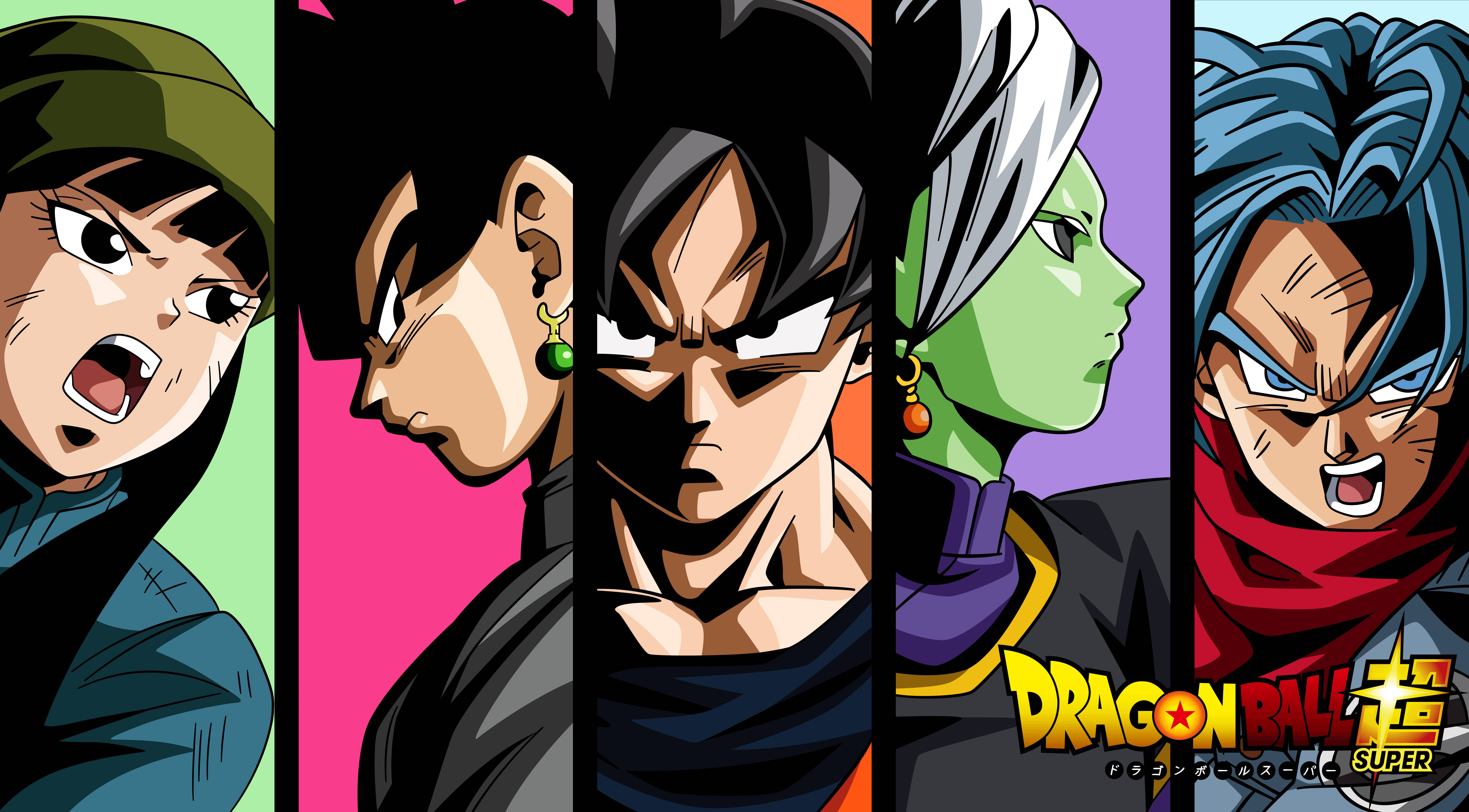 Goku ve müttefikleri dünyayı kurtarmak için bir araya geliyor Duvar Kağıdı