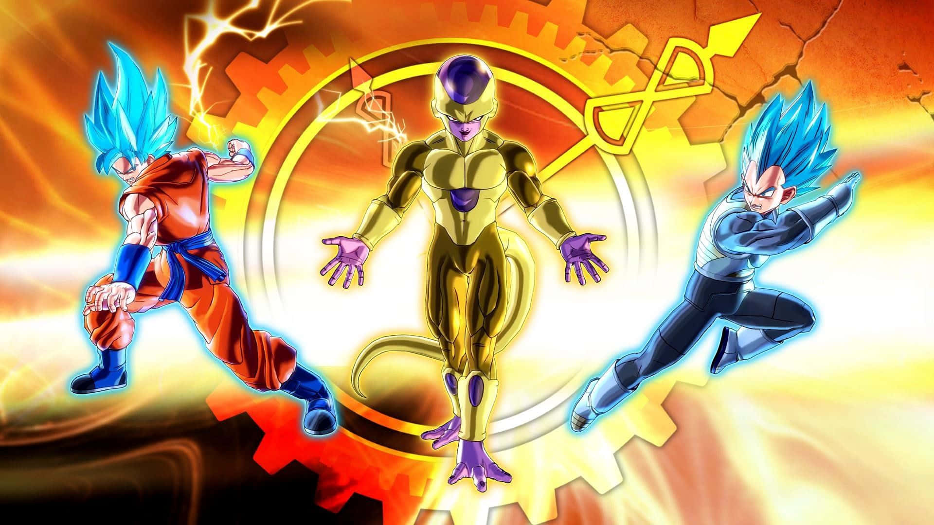 Goku ve Vegeta, Dragon Ball Super'de sonuna kadar savaşıyor Duvar Kağıdı
