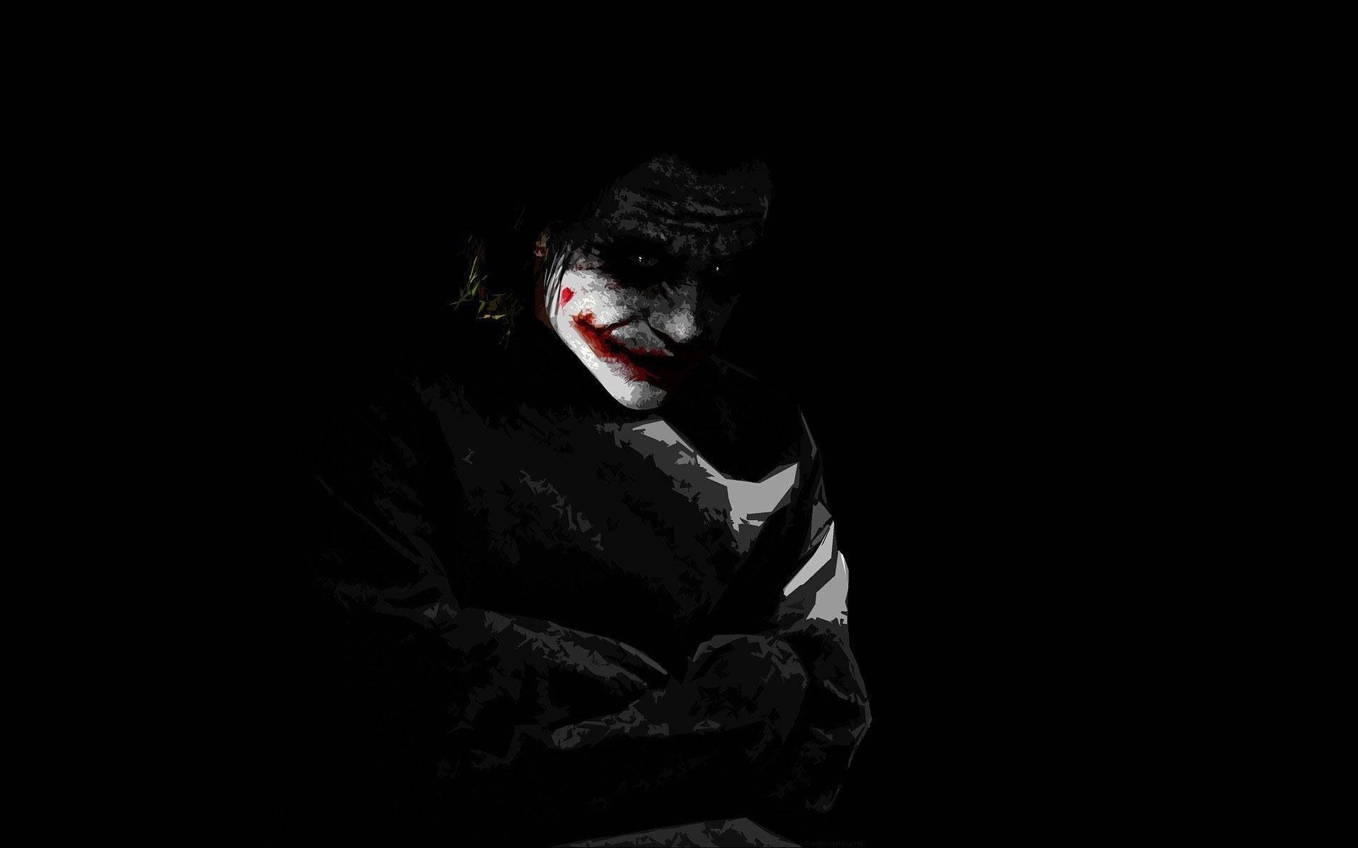 Gölgelerde Yalnız Joker Duvar Kağıdı
